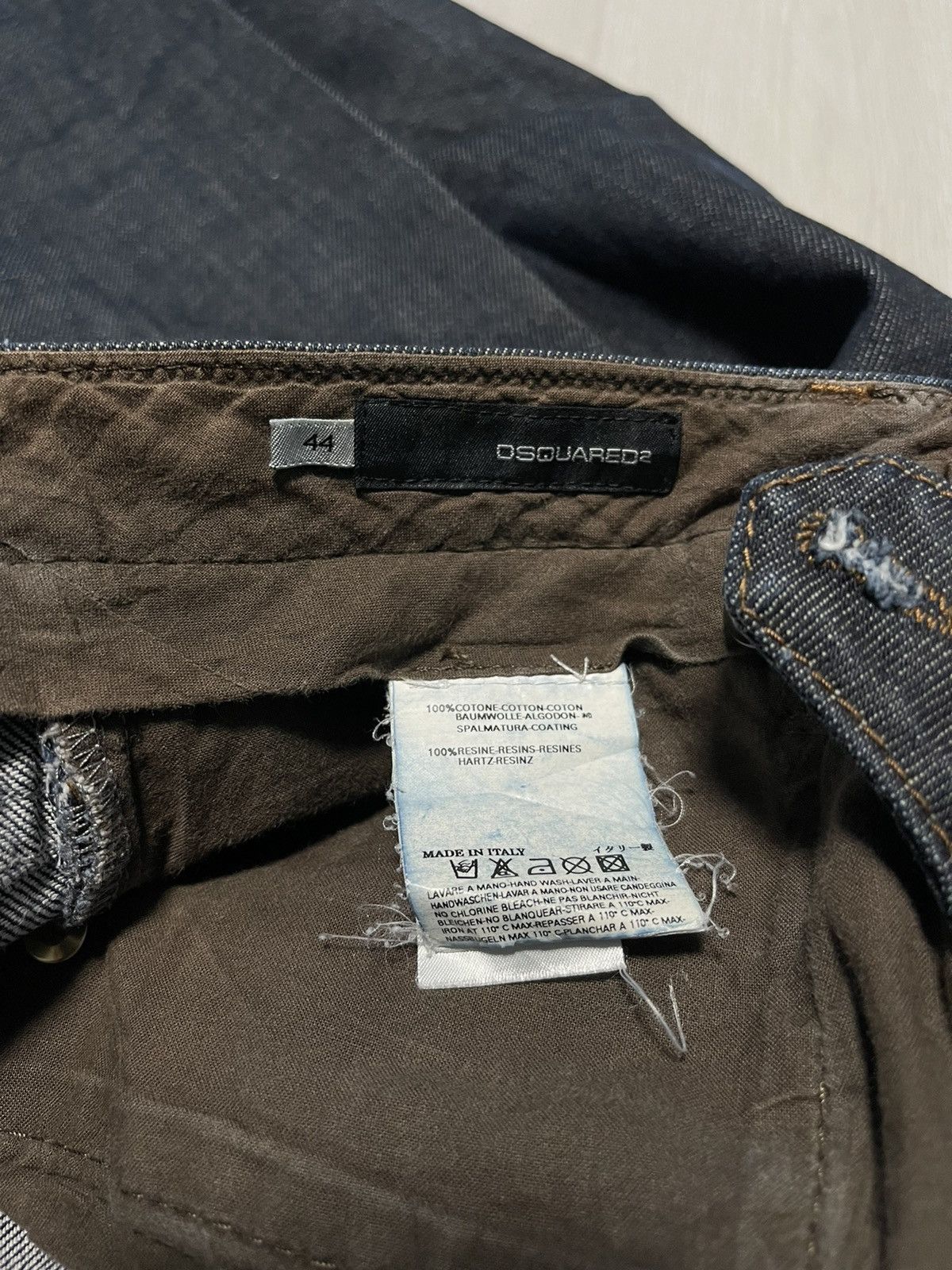 Dsquared2 × Vintage Vintage Dsquared2 Jeans Rare Design Size US 30 / EU 46 - 10 Thumbnail