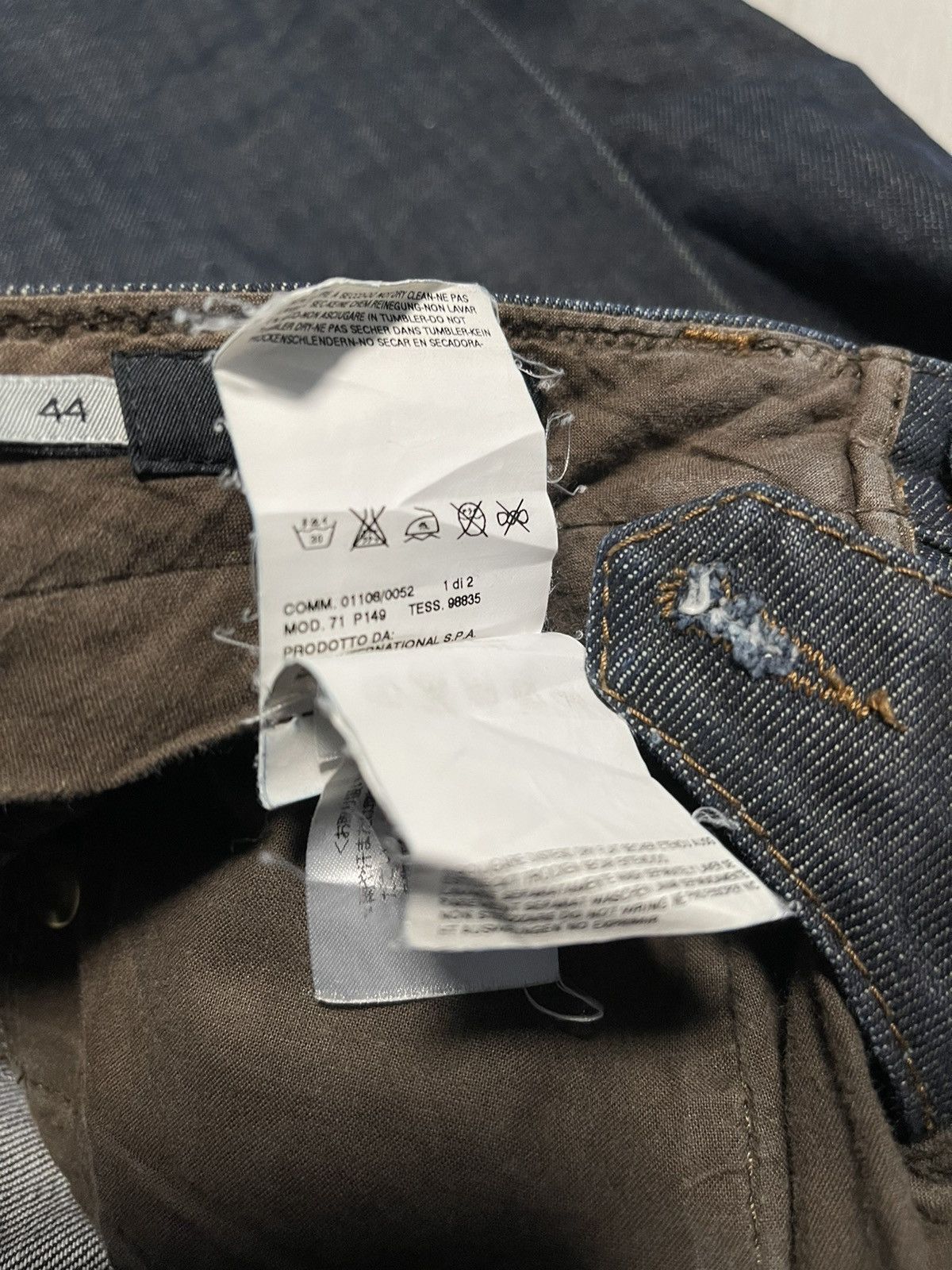 Dsquared2 × Vintage Vintage Dsquared2 Jeans Rare Design Size US 30 / EU 46 - 11 Thumbnail