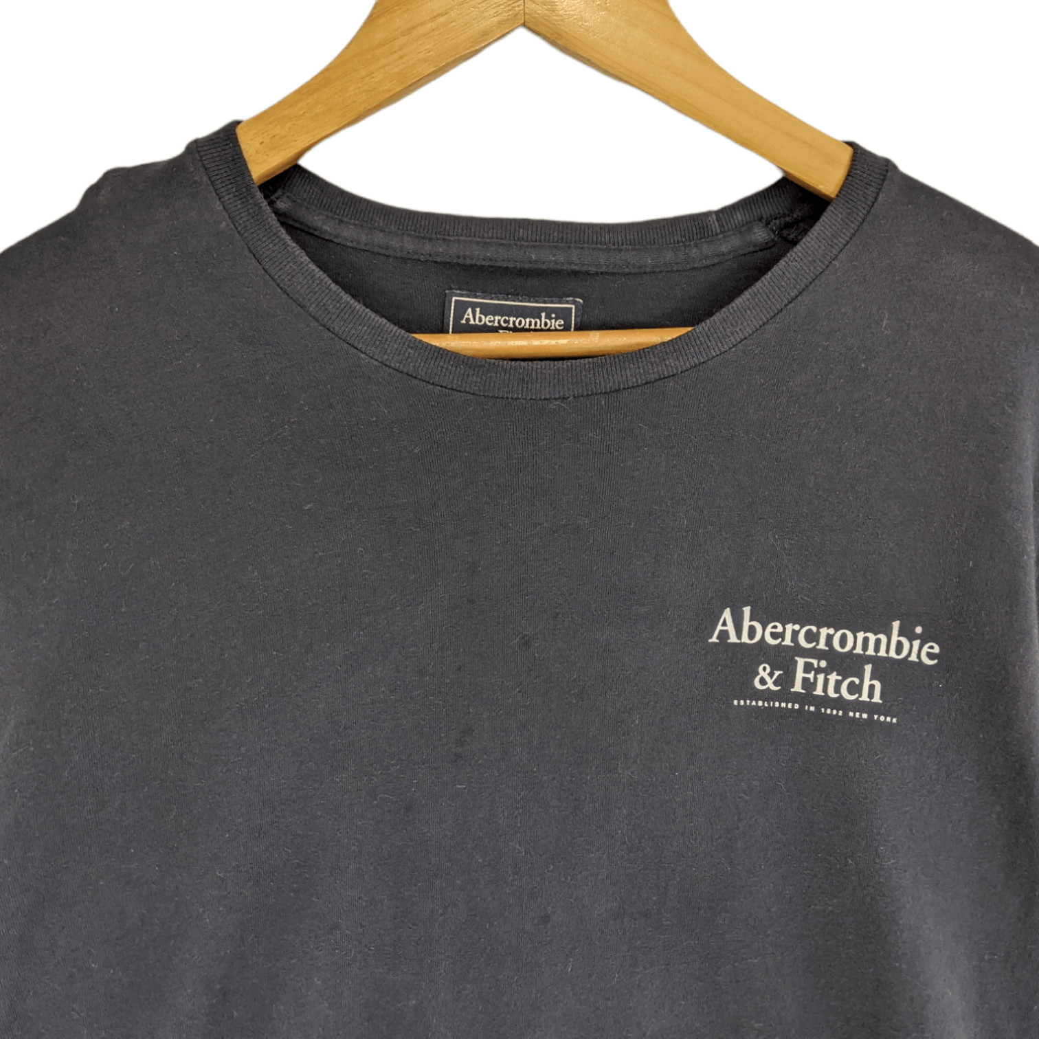 Abercrombie & Fitch ABERCROMBIE & FITCH Big Spell Out Long Sleeve T-Shirt Size US S / EU 44-46 / 1 - 3 Thumbnail