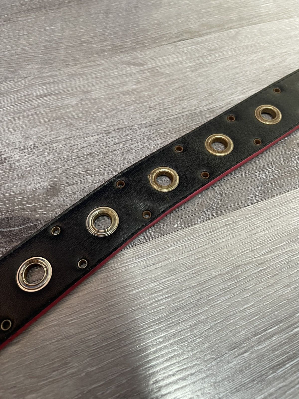 If Six Was Nine Vintage Belt Skulls Design Size 40 - 7 Thumbnail