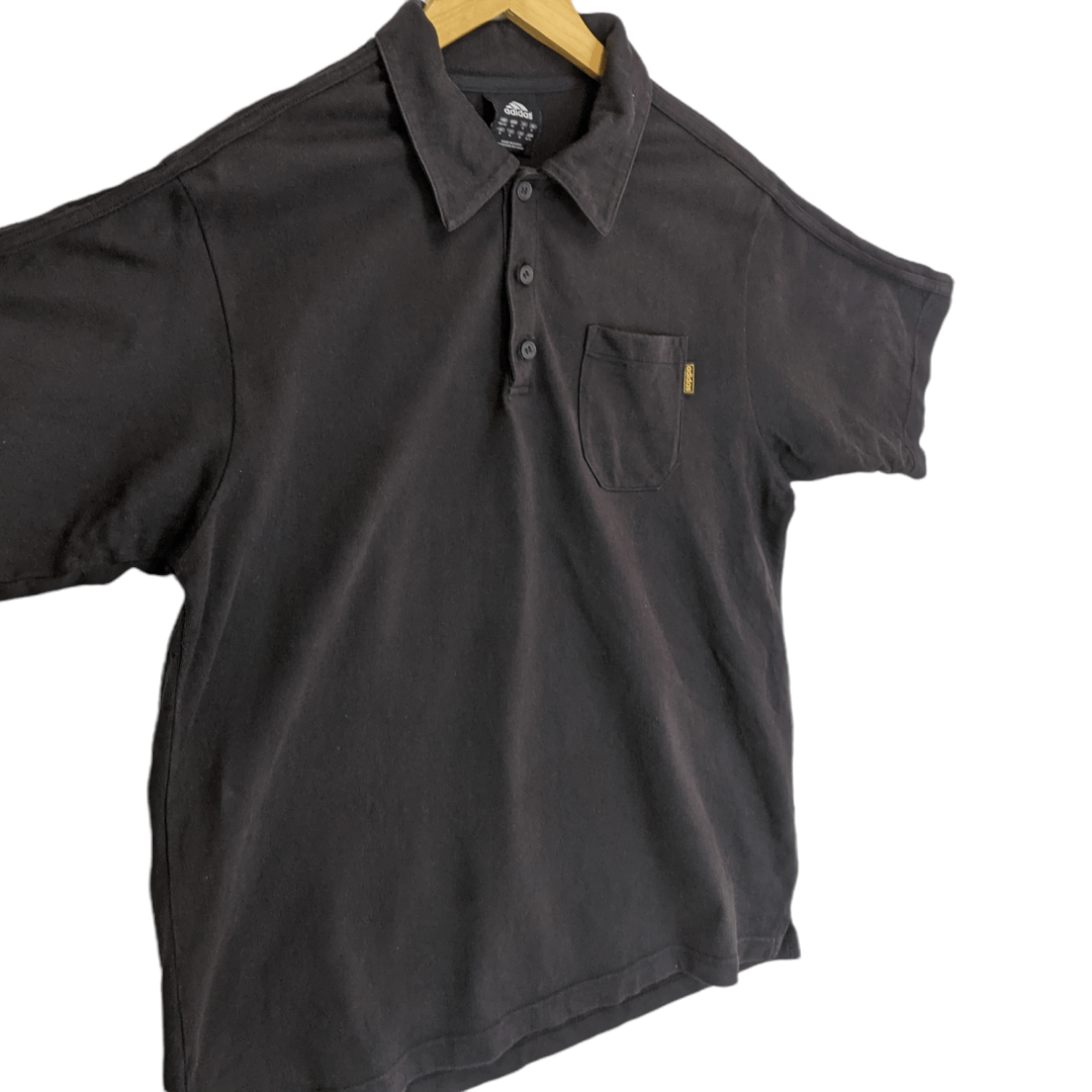 Adidas ADIDAS Black Polo Shirt Size US M / EU 48-50 / 2 - 3 Thumbnail