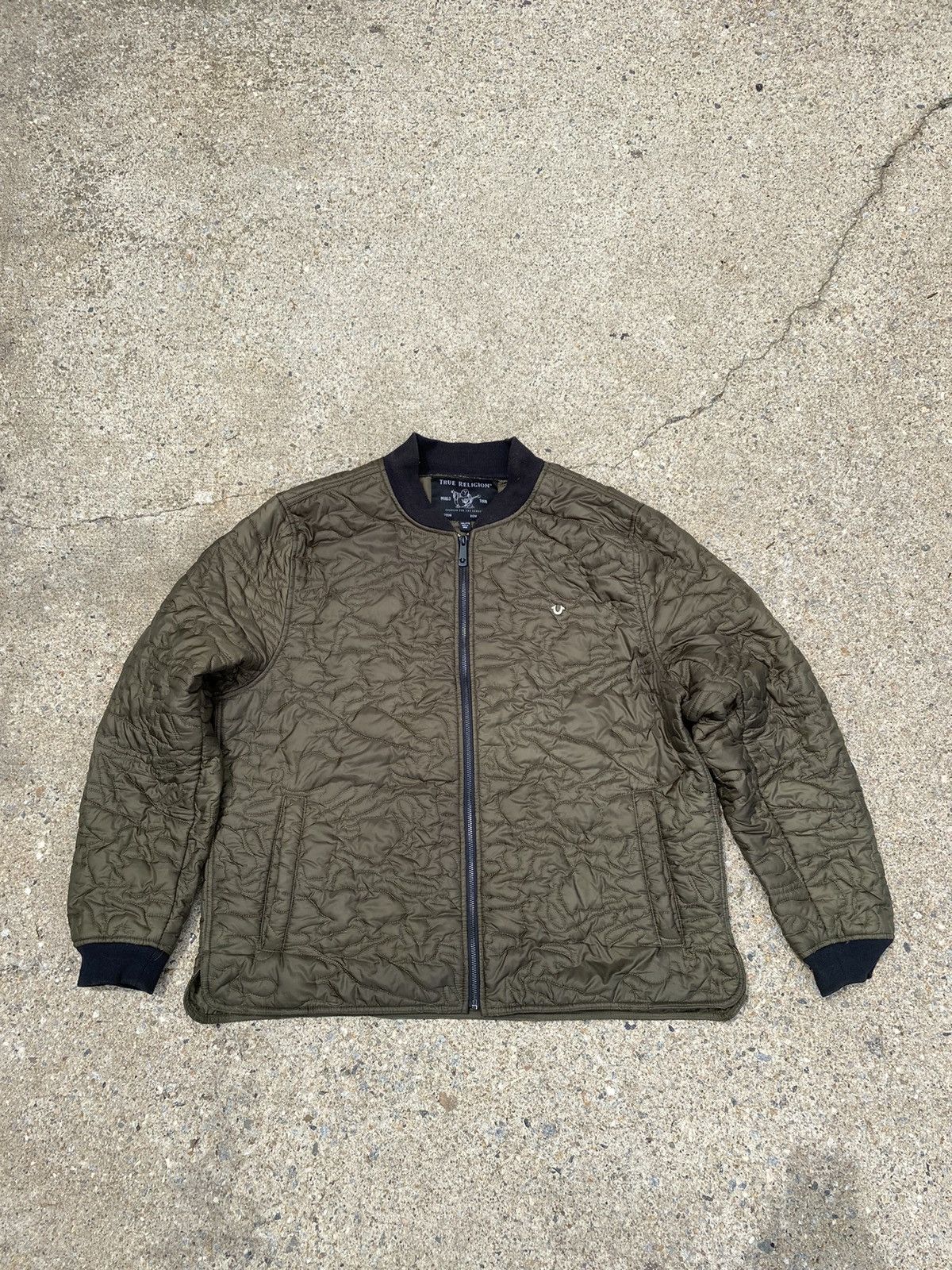 True Religion × Vintage Vintage true Religion jacket Y2K Size US XXL / EU 58 / 5 - 1 Thumbnail