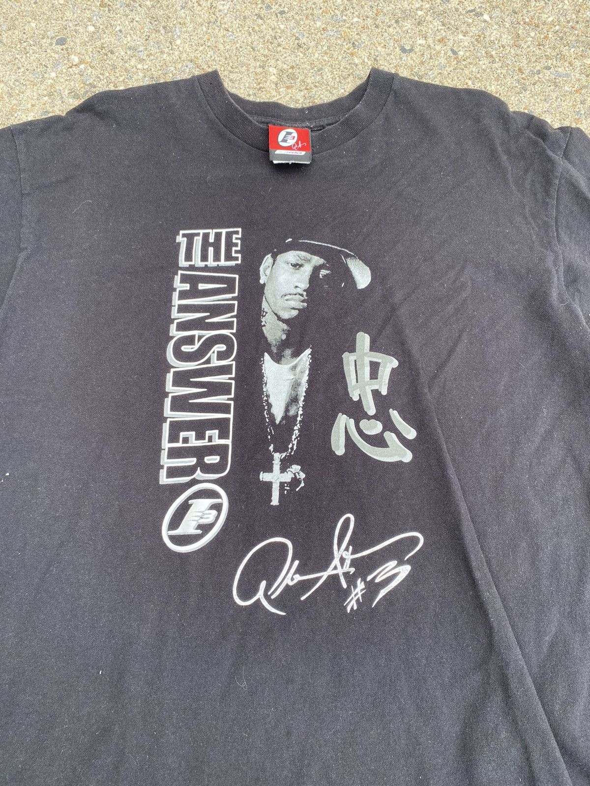 Reebok × Vintage Vintage Reebok Allen Iverson tee Size US L / EU 52-54 / 3 - 4 Thumbnail