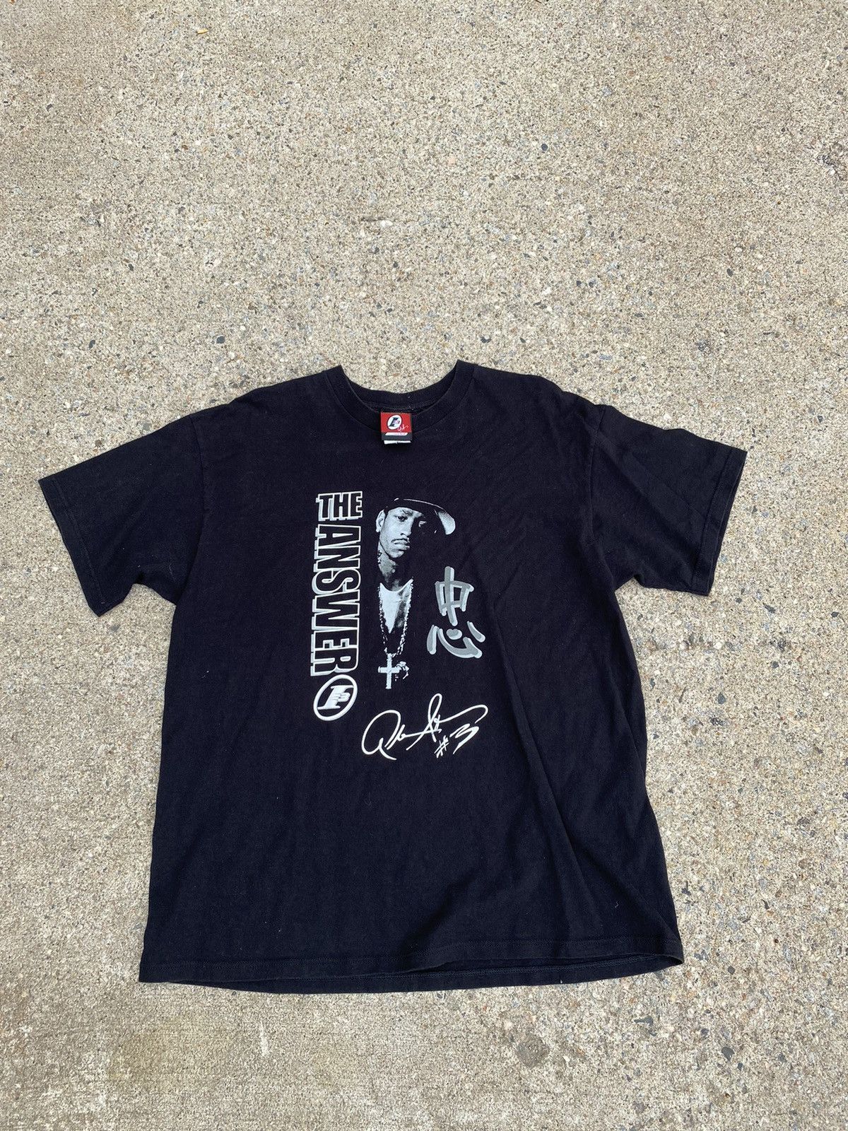 Reebok × Vintage Vintage Reebok Allen Iverson tee Size US L / EU 52-54 / 3 - 1 Thumbnail