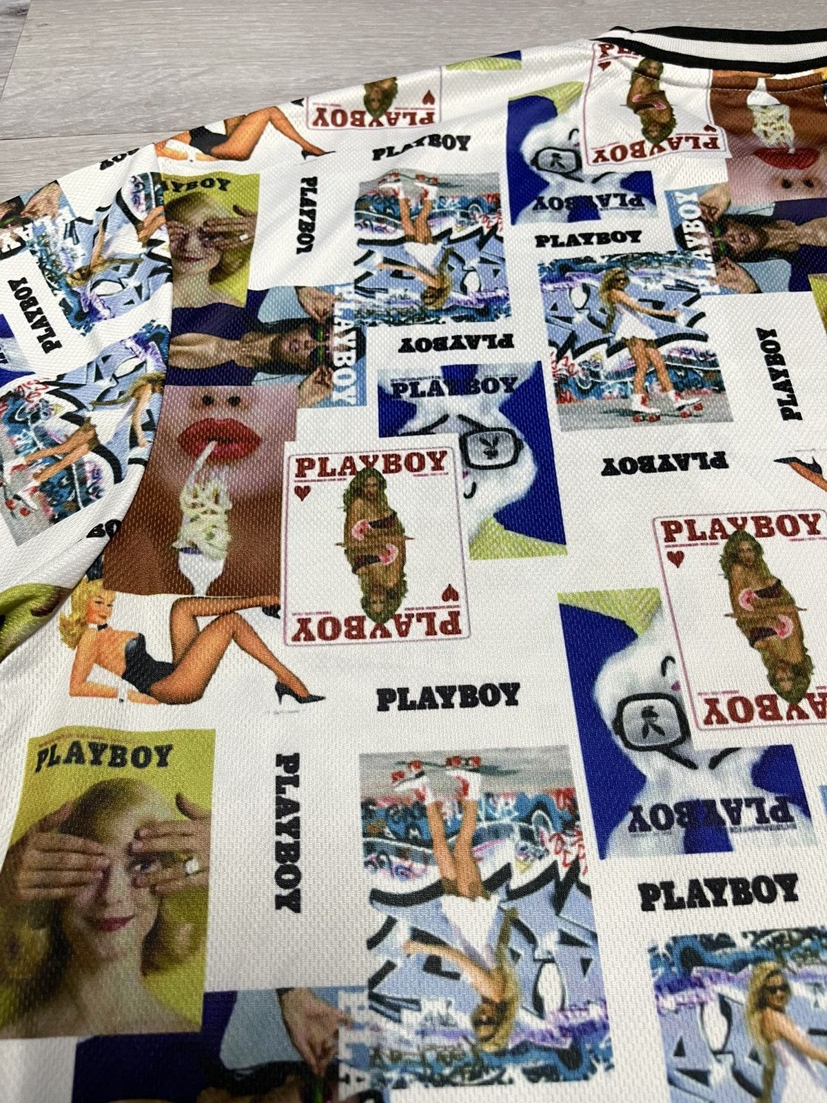 Hook-Ups × Playboy Playboy Fullprint Tshirt Size US L / EU 52-54 / 3 - 4 Thumbnail