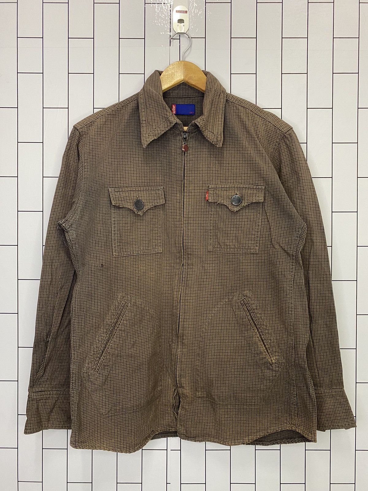 Levi's × Levi's Vintage Clothing × Vintage Vintage Levis Overshirt Jacket Size US M / EU 48-50 / 2 - 2 Thumbnail