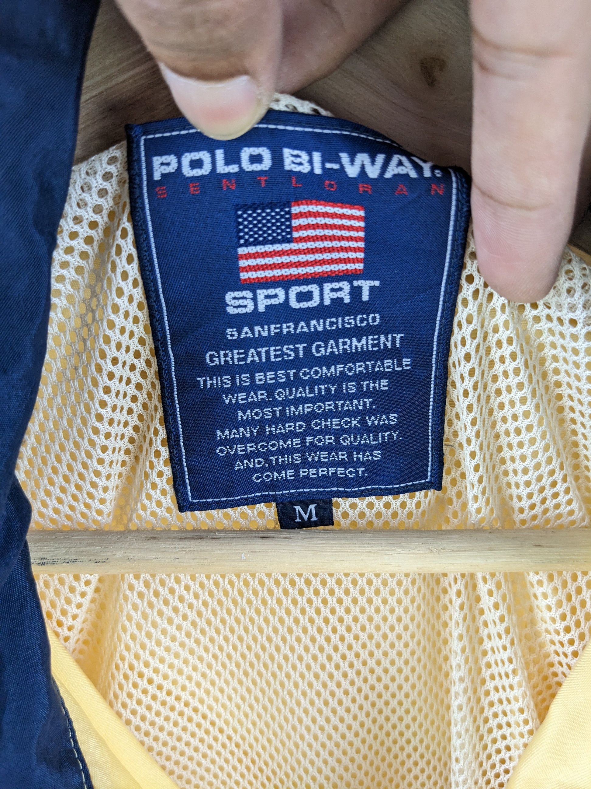 Vintage Vintage Polo Bi Way Sport Light Jacket Size US M / EU 48-50 / 2 - 12 Thumbnail