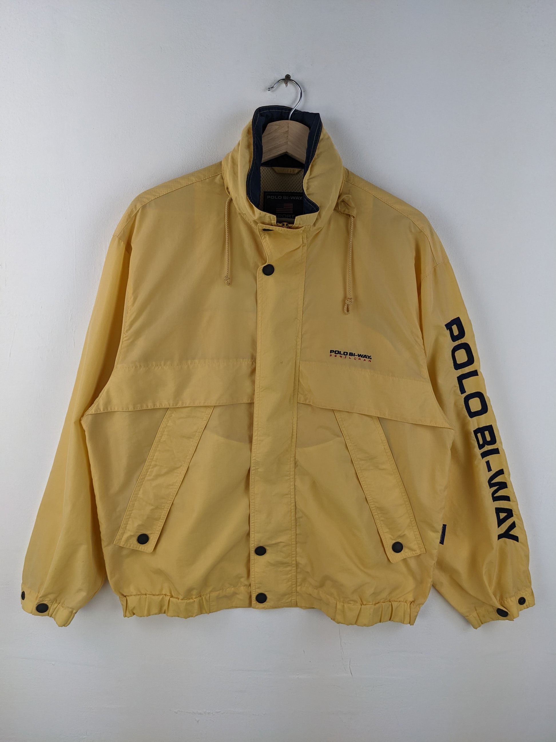 Vintage Vintage Polo Bi Way Sport Light Jacket Size US M / EU 48-50 / 2 - 1 Thumbnail