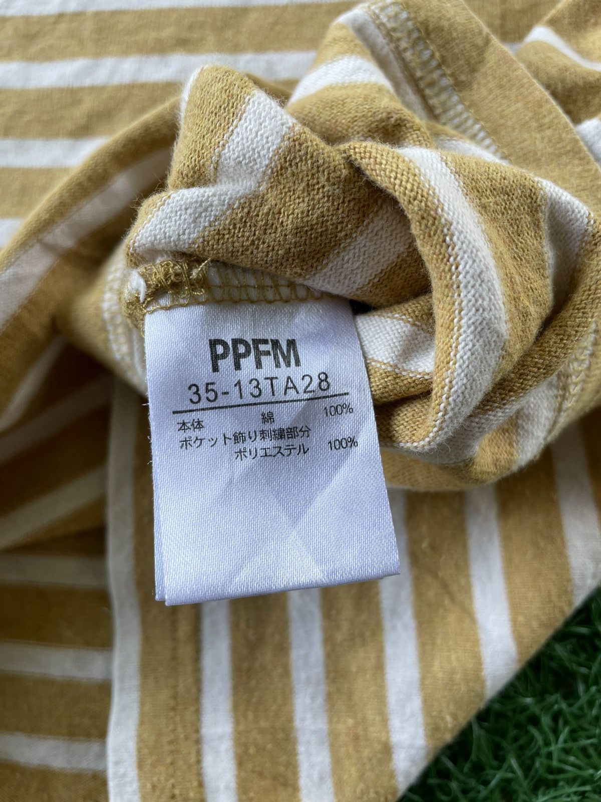 Designer × Japanese Brand × PPFM 🔥PPFM🔥 Kapital Style Single Pocket Stripe Tee 🇯🇵 Size US M / EU 48-50 / 2 - 10 Thumbnail