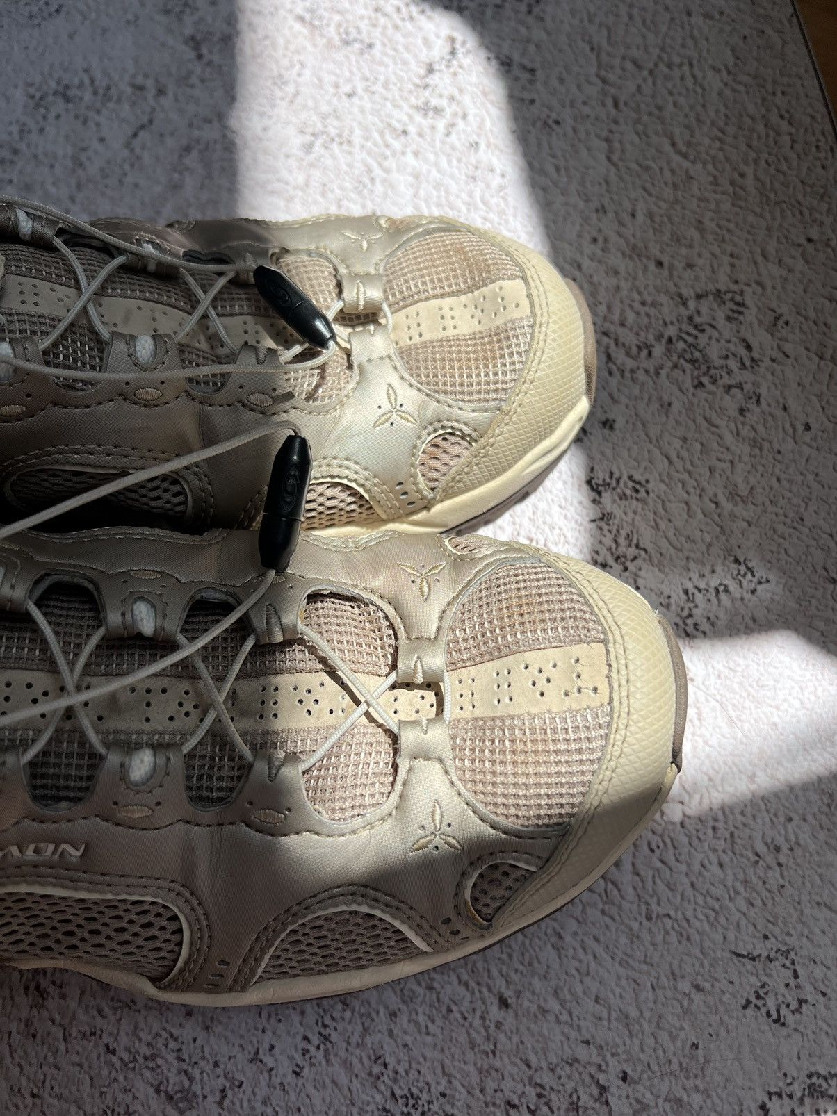 Salomon × Vintage Vintage Salomon Techamphibian Hiking Vented Outdoor Shoes Size US 10 / IT 40 - 8 Thumbnail