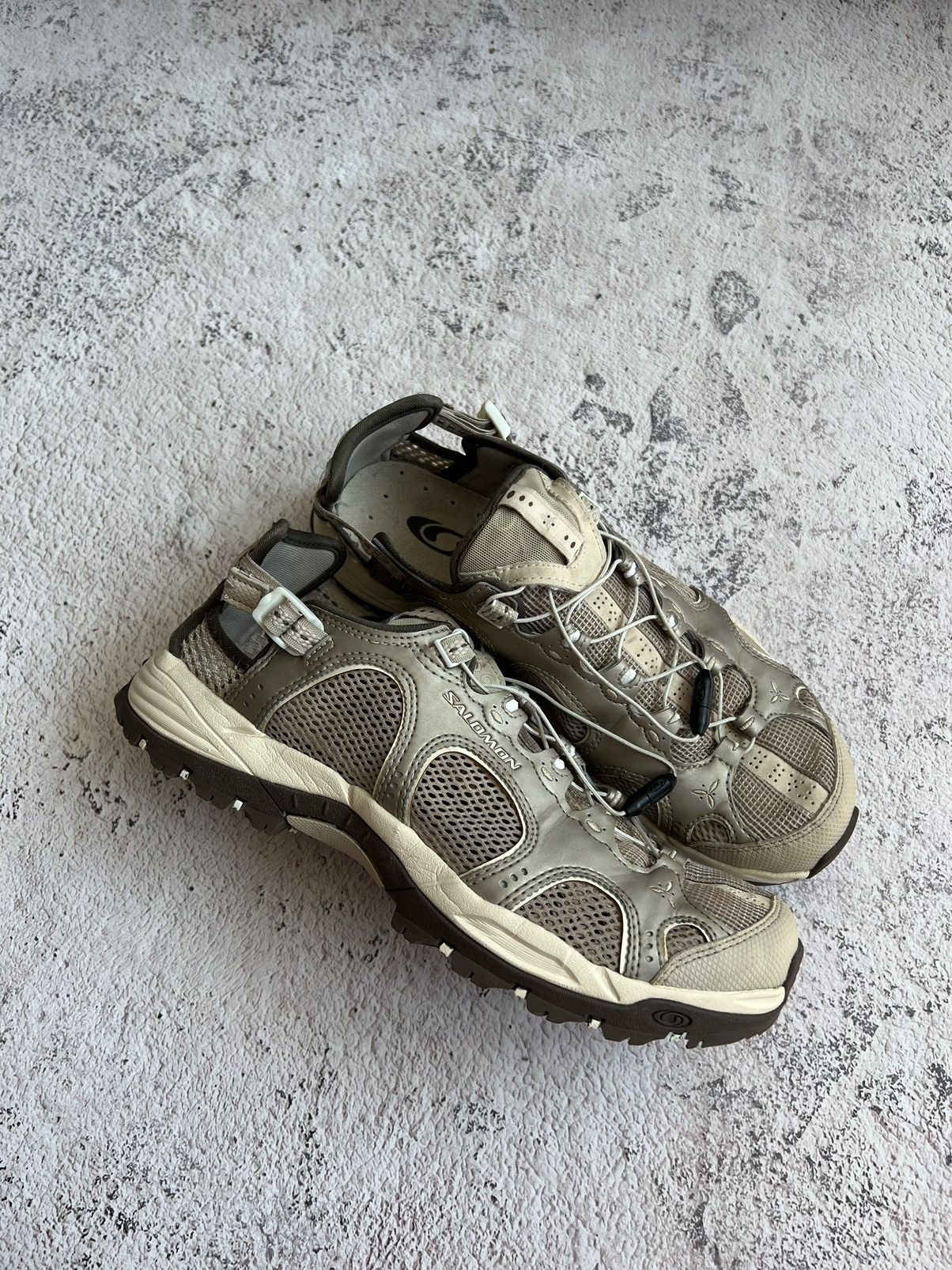 Salomon × Vintage Vintage Salomon Techamphibian Hiking Vented Outdoor Shoes Size US 10 / IT 40 - 6 Thumbnail