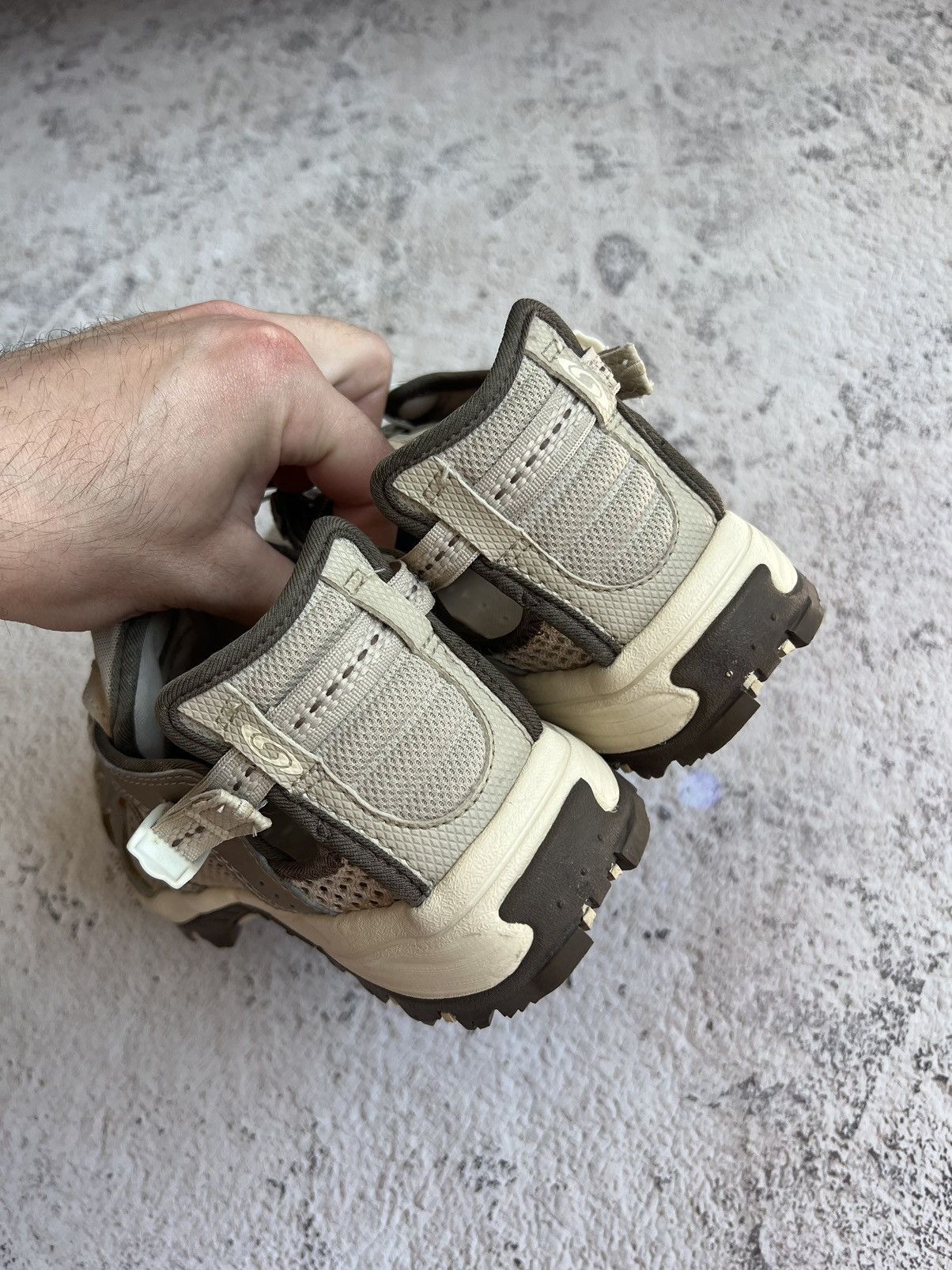 Salomon × Vintage Vintage Salomon Techamphibian Hiking Vented Outdoor Shoes Size US 10 / IT 40 - 9 Thumbnail