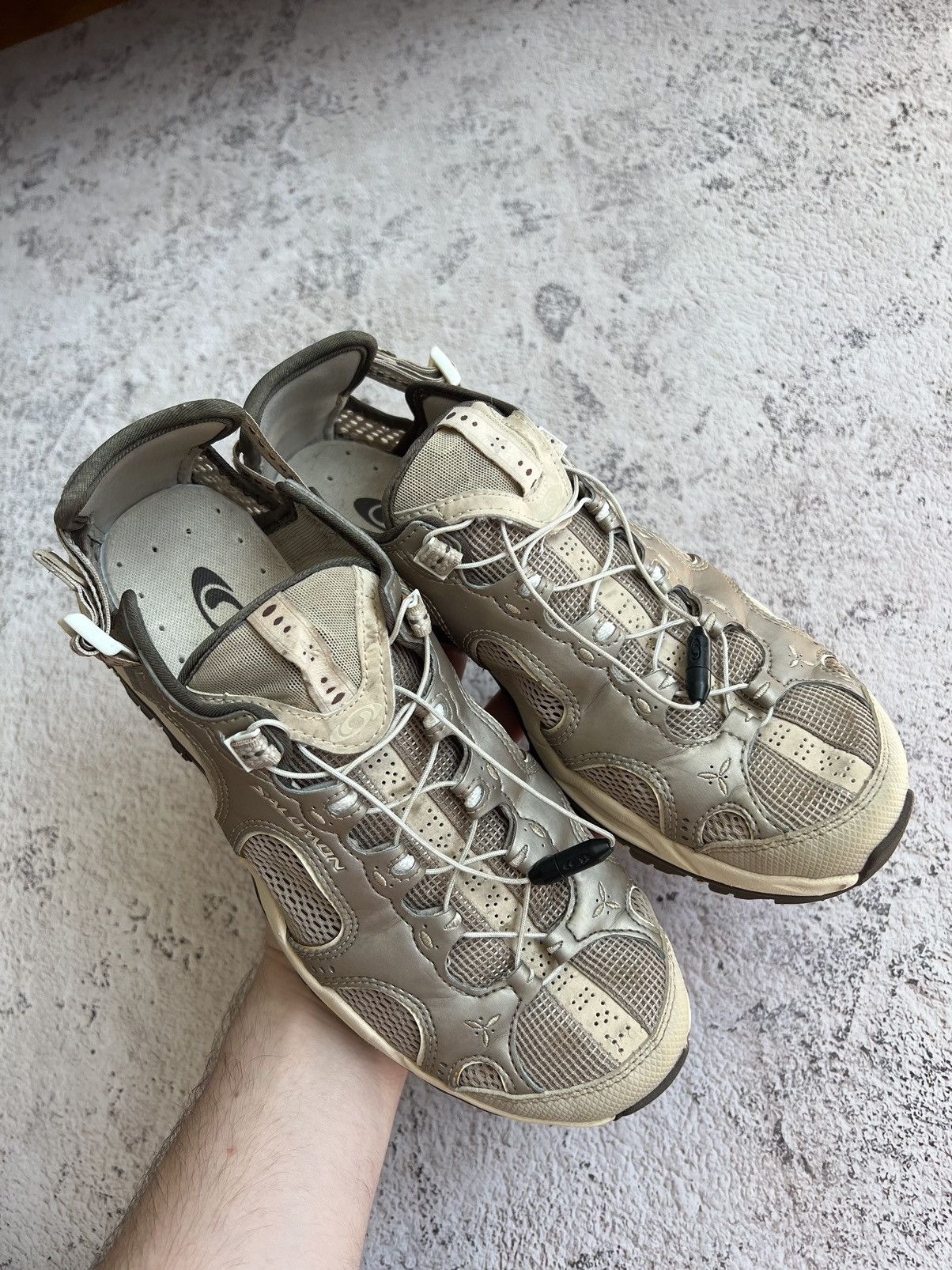 Salomon × Vintage Vintage Salomon Techamphibian Hiking Vented Outdoor Shoes Size US 10 / IT 40 - 5 Thumbnail