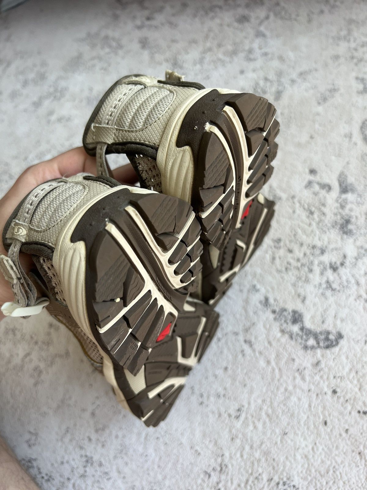 Salomon × Vintage Vintage Salomon Techamphibian Hiking Vented Outdoor Shoes Size US 10 / IT 40 - 12 Thumbnail