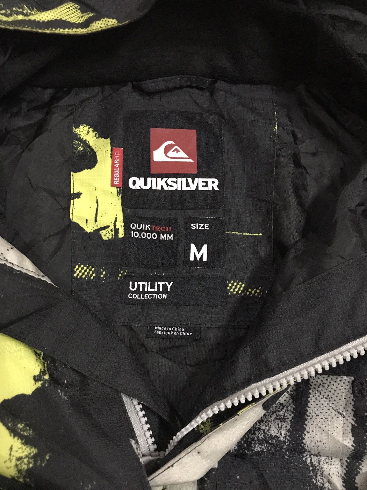 Quicksilver × Vintage 🔥Rare🔥 Quiksilver tie dye windbreaker rare design Size US M / EU 48-50 / 2 - 18 Thumbnail