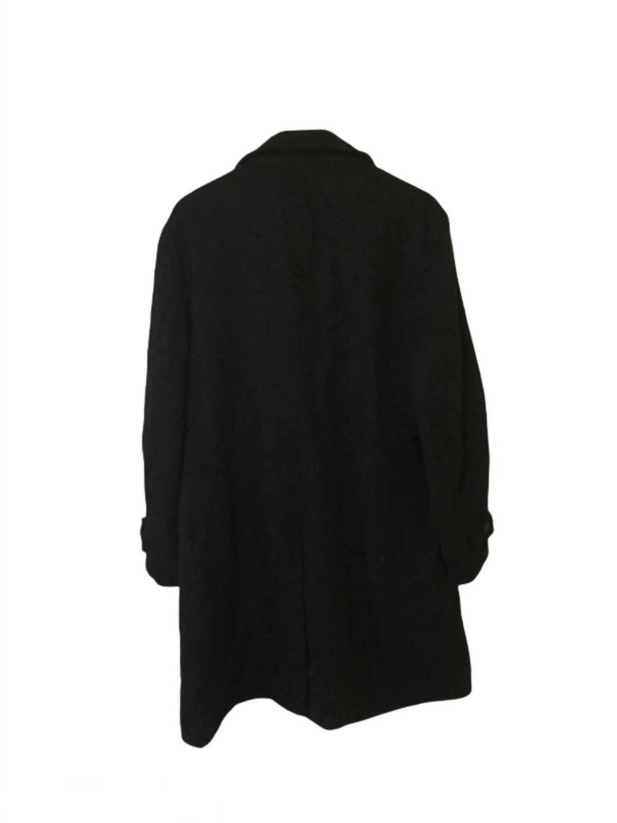 Japanese Brand Takeo Kukichi Overcoat Long Jacket Super Black Size L / US 10 / IT 46 - 2 Thumbnail