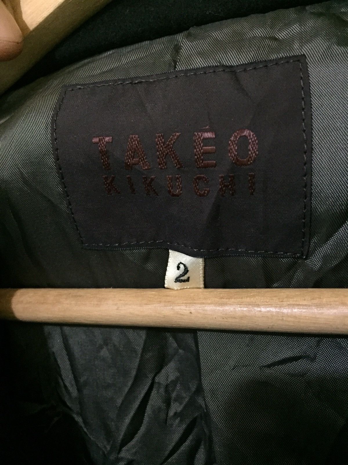 Japanese Brand Takeo Kukichi Overcoat Long Jacket Super Black Size L / US 10 / IT 46 - 5 Thumbnail