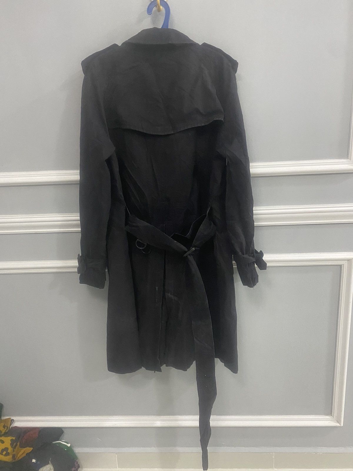 Burberry VINTAGE BLACK BURBERRY KESSINGTON TRENCH COAT Size US S / EU 44-46 / 1 - 10 Thumbnail