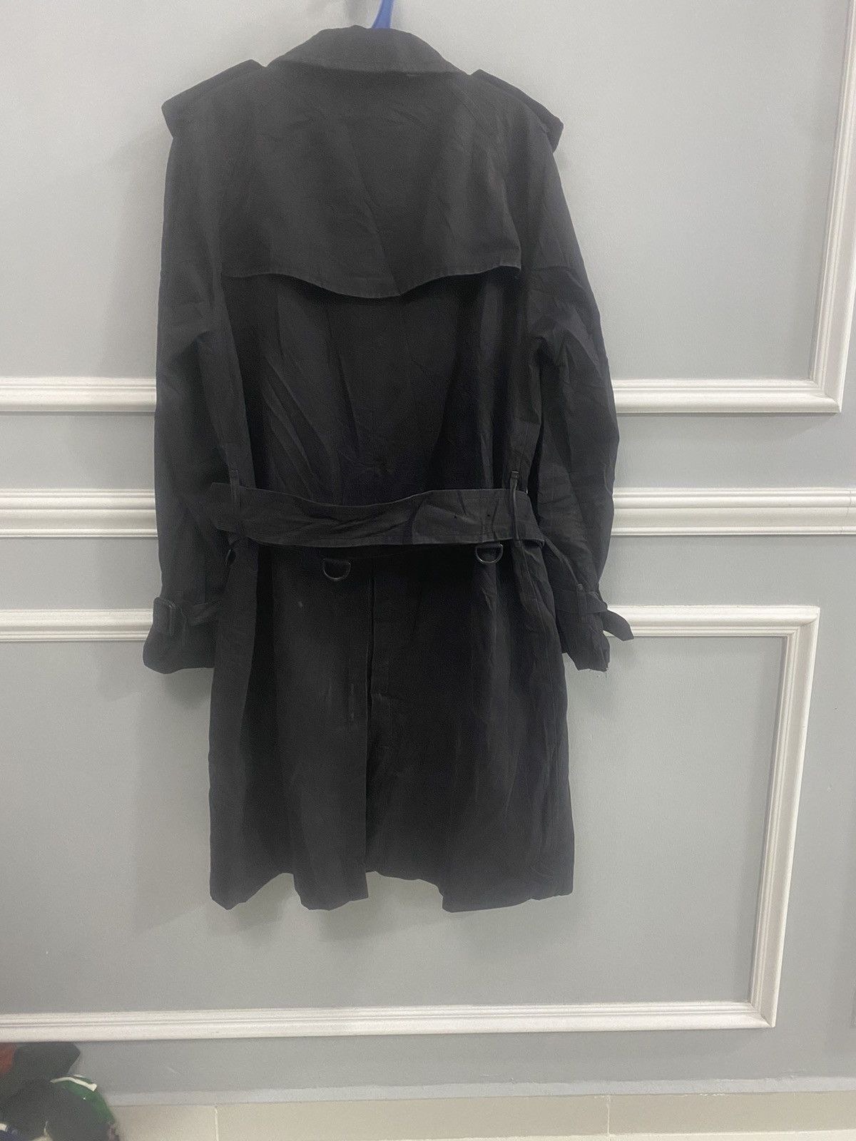 Burberry VINTAGE BLACK BURBERRY KESSINGTON TRENCH COAT Size US S / EU 44-46 / 1 - 11 Thumbnail