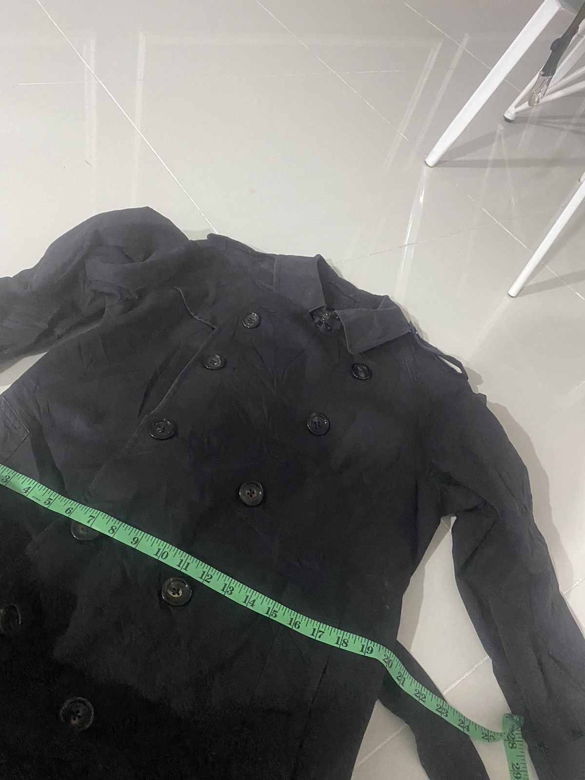 Burberry VINTAGE BLACK BURBERRY KESSINGTON TRENCH COAT Size US S / EU 44-46 / 1 - 15 Thumbnail