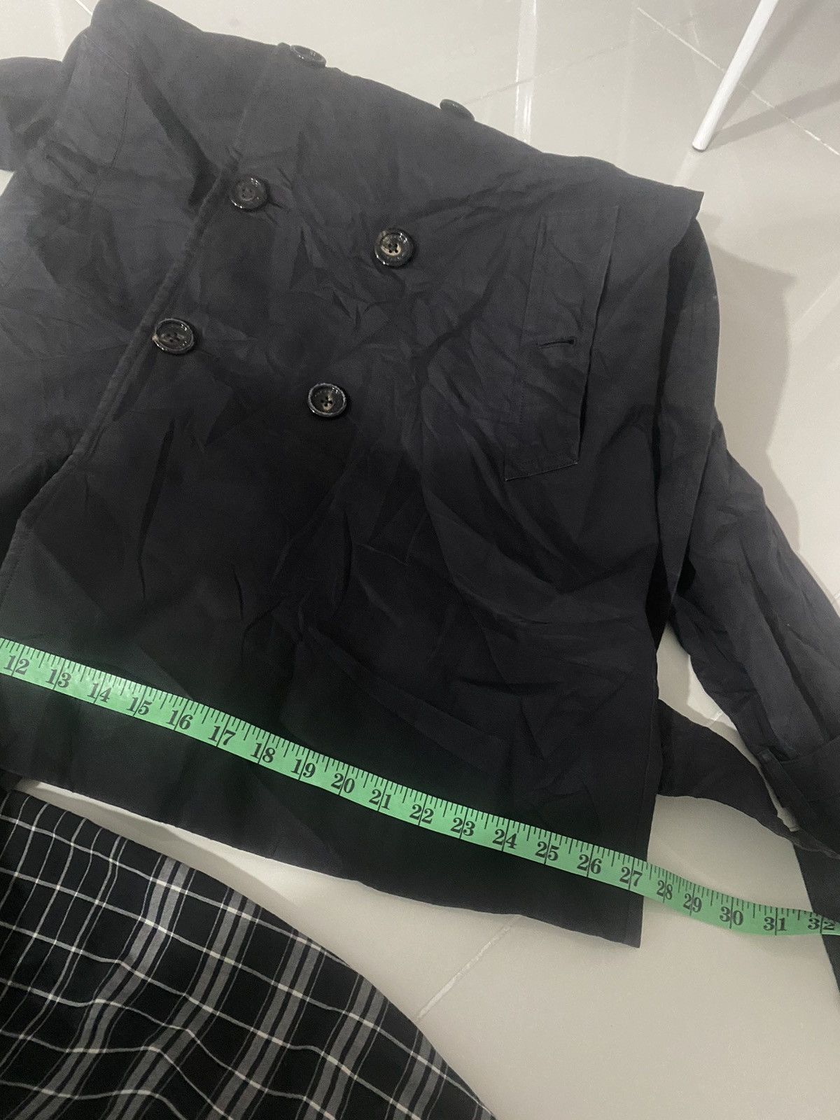 Burberry VINTAGE BLACK BURBERRY KESSINGTON TRENCH COAT Size US S / EU 44-46 / 1 - 17 Thumbnail