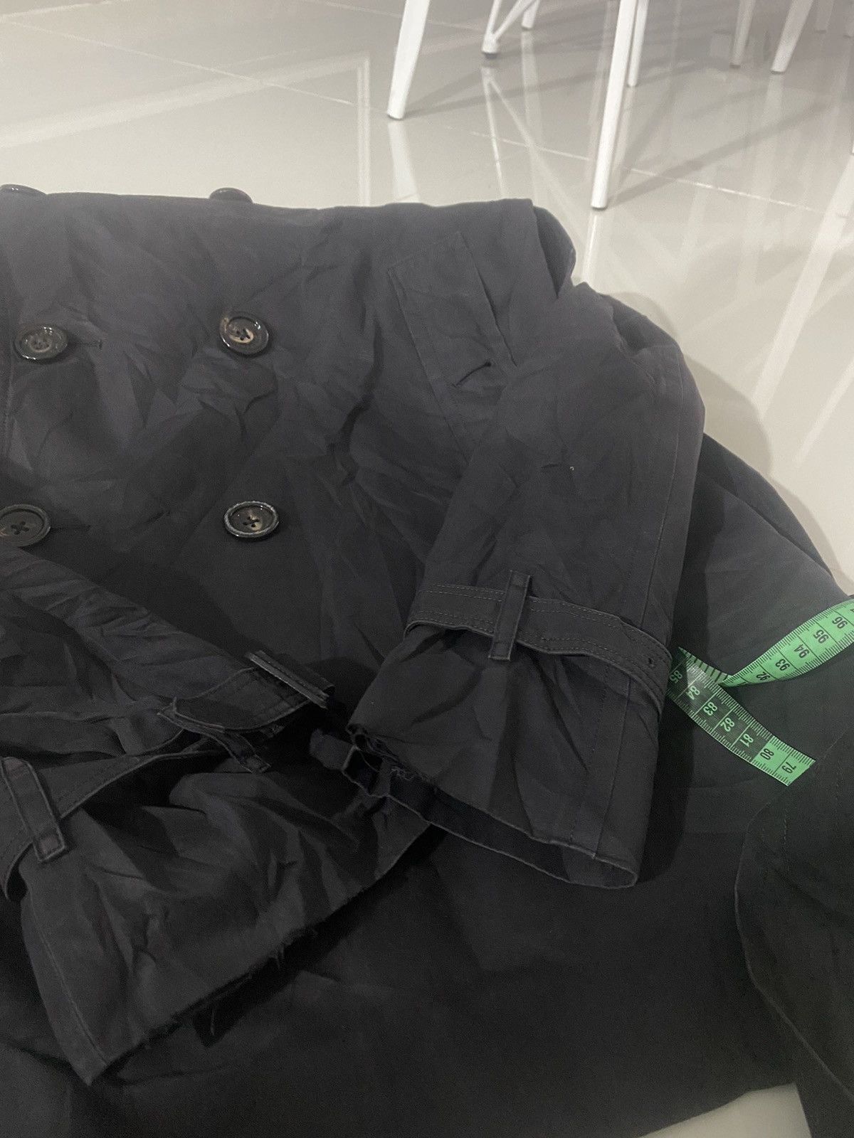 Burberry VINTAGE BLACK BURBERRY KESSINGTON TRENCH COAT Size US S / EU 44-46 / 1 - 18 Thumbnail