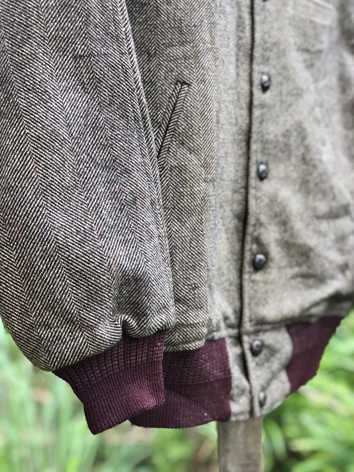 Japanese Brand Vintage 80's Reversible Bomber Style Jacket by Tozai.Sen-i Size US M / EU 48-50 / 2 - 3 Thumbnail