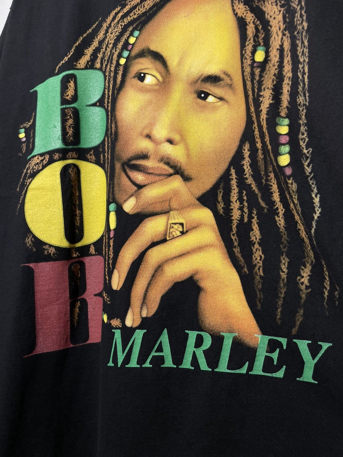 Bob Marley Bob Marley vintage t-shirt Size US XL / EU 56 / 4 - 5 Thumbnail