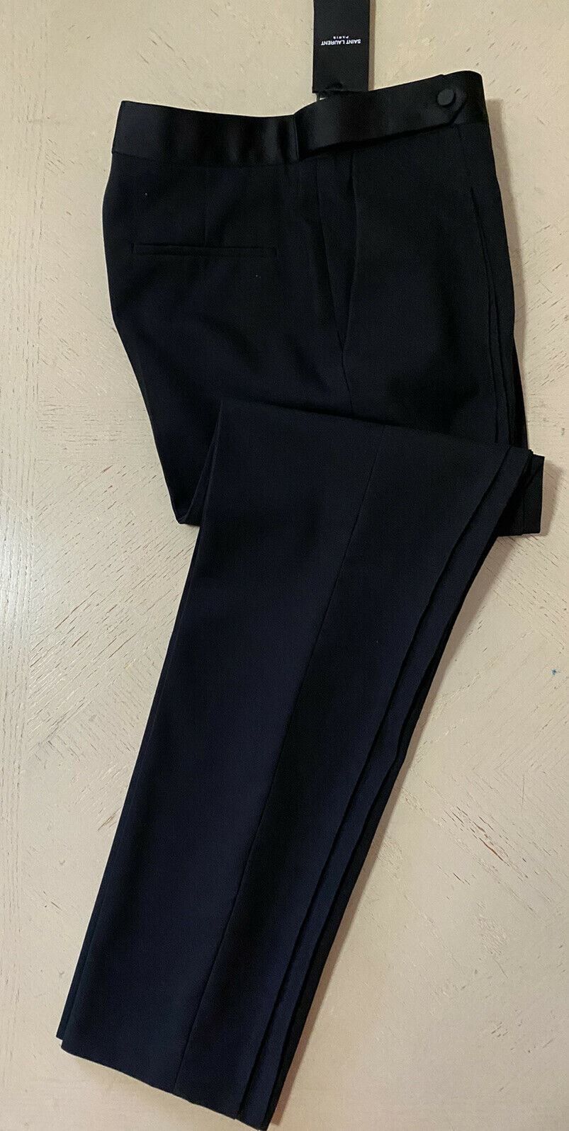 Saint Laurent Paris Dress Pant in Black Size US 34 / EU 50 - 2 Thumbnail
