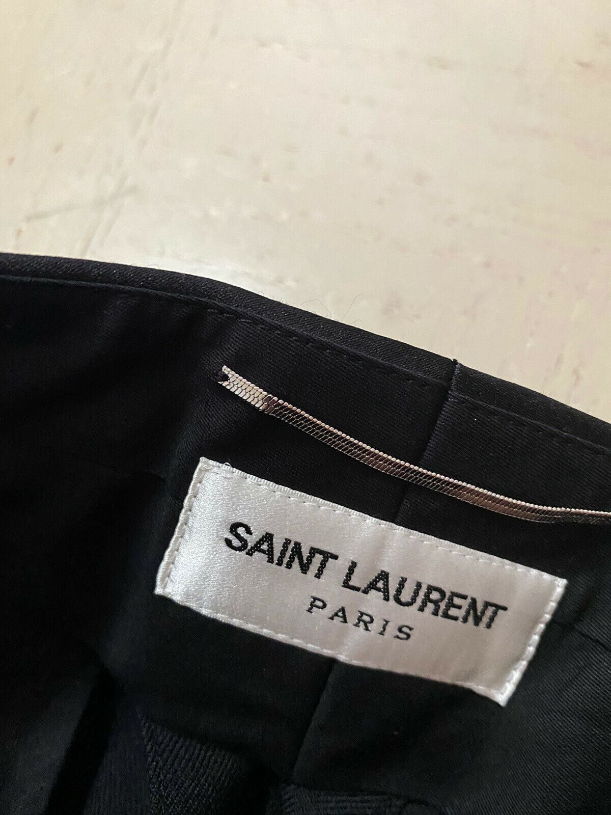 Saint Laurent Paris Dress Pant in Black Size US 34 / EU 50 - 9 Thumbnail