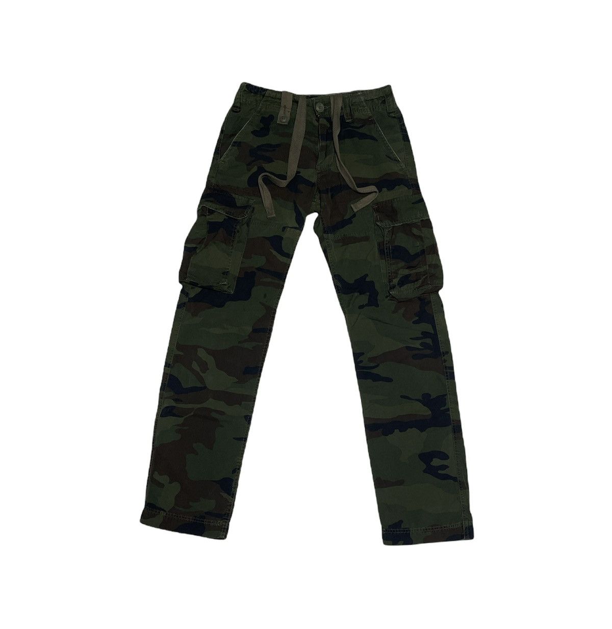 image of Vintage Cargo Pants Alpha Industries Camo, Men's (Size 28)