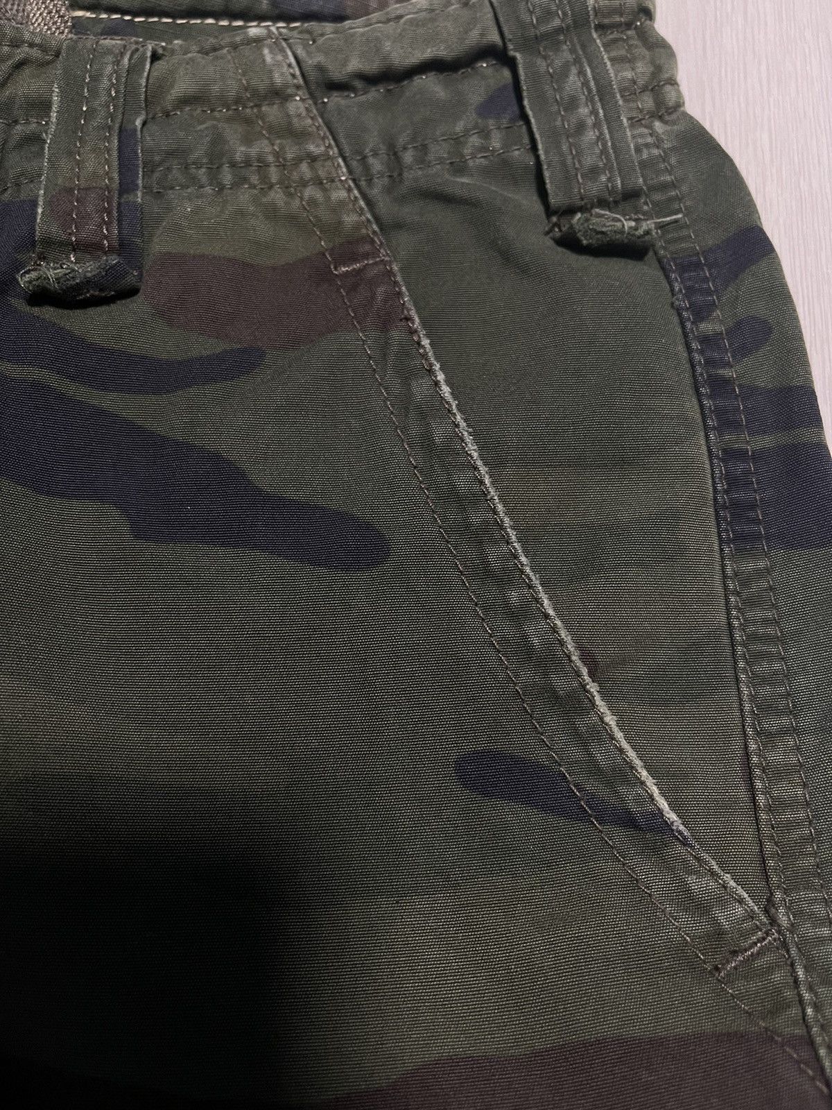 Alpha Industries × Vintage Vintage Cargo Pants Alpha Industries Camo Size US 28 / EU 44 - 4 Thumbnail