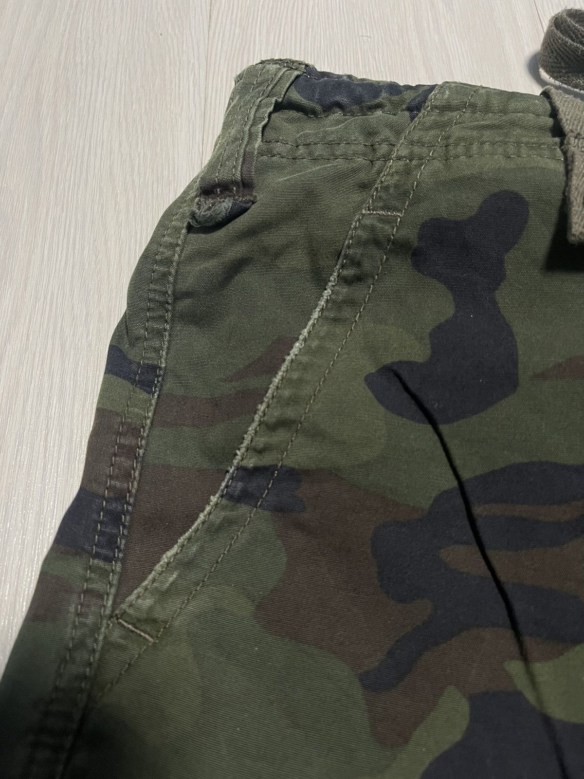 Alpha Industries × Vintage Vintage Cargo Pants Alpha Industries Camo Size US 28 / EU 44 - 3 Thumbnail