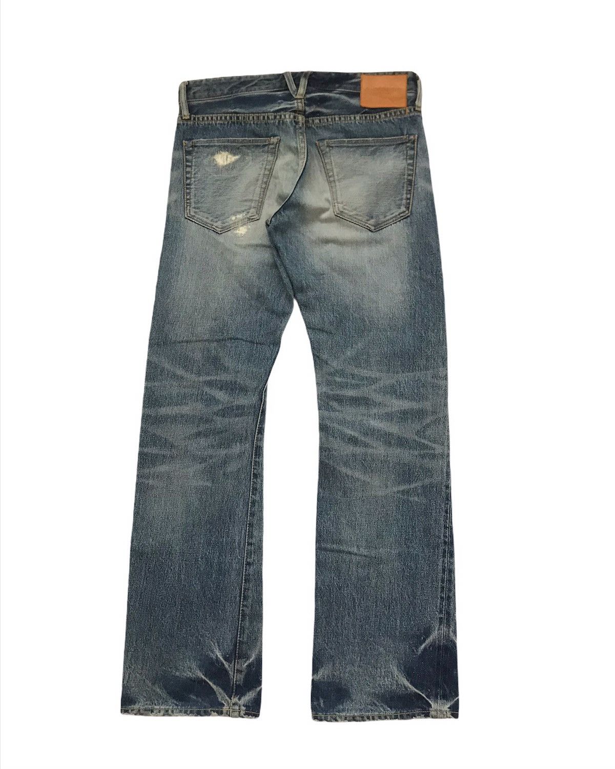 Vanquish Vanquish Tokyo Patchwork Distressed Selvedge Jeans Size US 32 / EU 48 - 4 Thumbnail