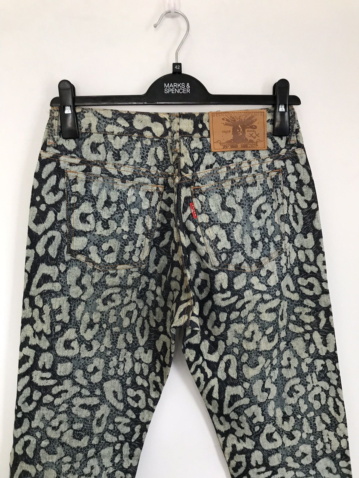 image of Hysteric Glamour Vintage Ozone Community Tokyo Nice Design in Blue, Men's (Size 26)