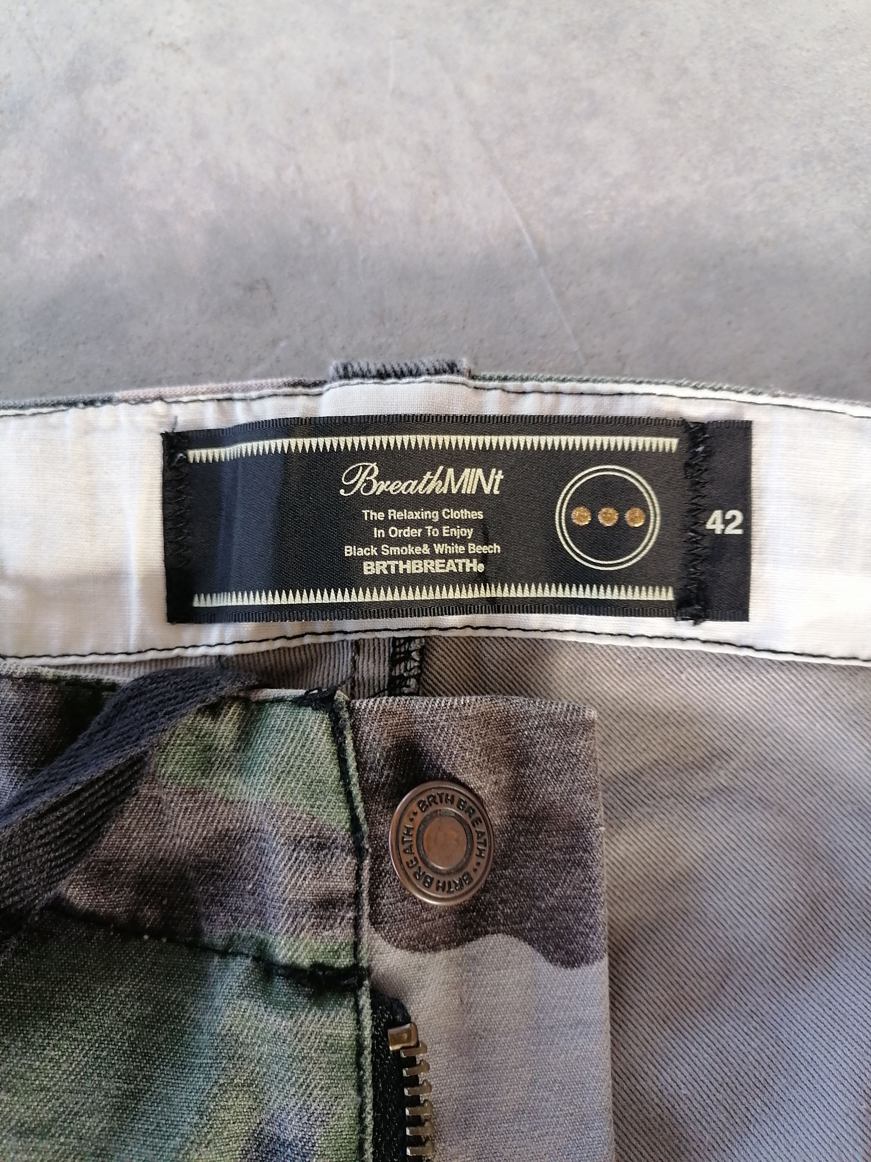 20471120 × Hysteric Glamour Breathmint Double Waist Low Rise Tactical Cargo Pants Size US 33 - 8 Thumbnail