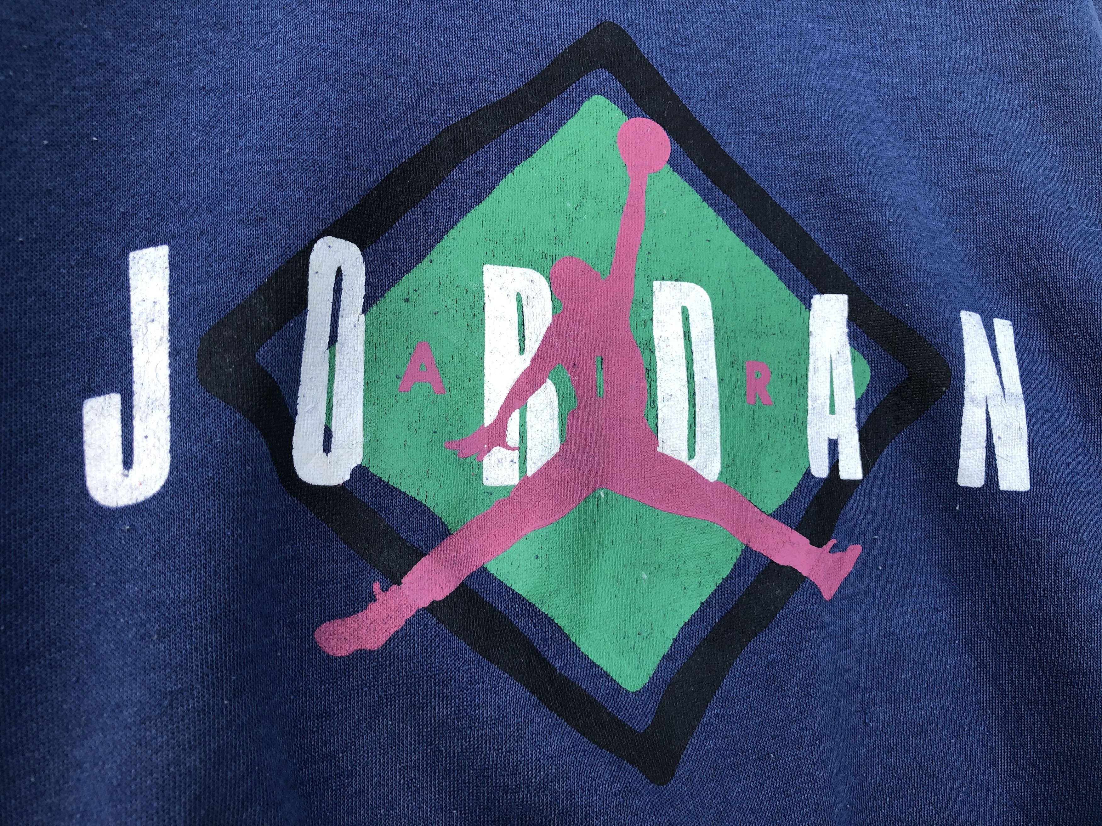 Jordan Brand RARE🔥VINTAGE 90’S NIKE AIR JORDAN LOGO BAGGY SWEATSHIRT Size US M / EU 48-50 / 2 - 4 Thumbnail