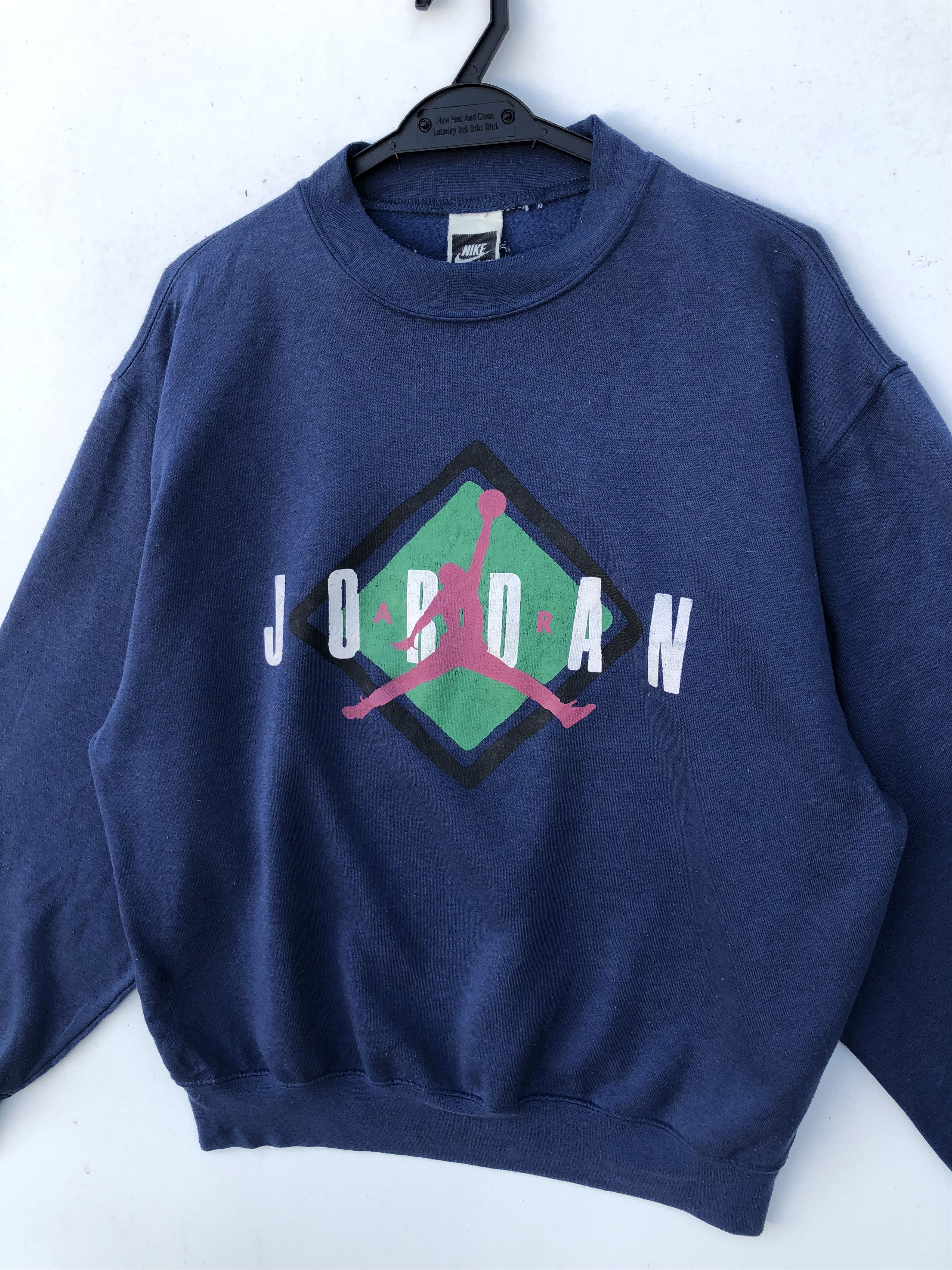 Jordan Brand RARE🔥VINTAGE 90’S NIKE AIR JORDAN LOGO BAGGY SWEATSHIRT Size US M / EU 48-50 / 2 - 3 Thumbnail