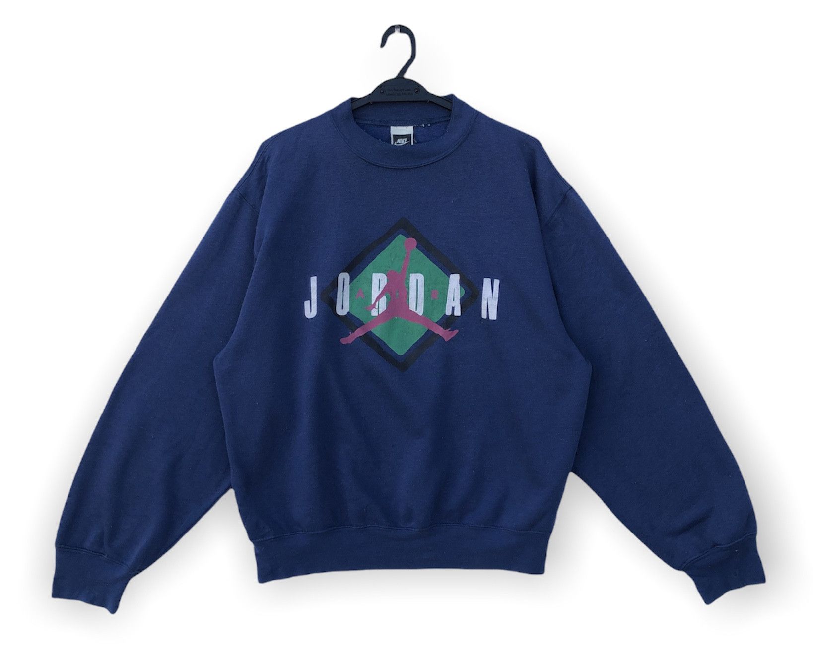Jordan Brand RARE🔥VINTAGE 90’S NIKE AIR JORDAN LOGO BAGGY SWEATSHIRT Size US M / EU 48-50 / 2 - 1 Thumbnail