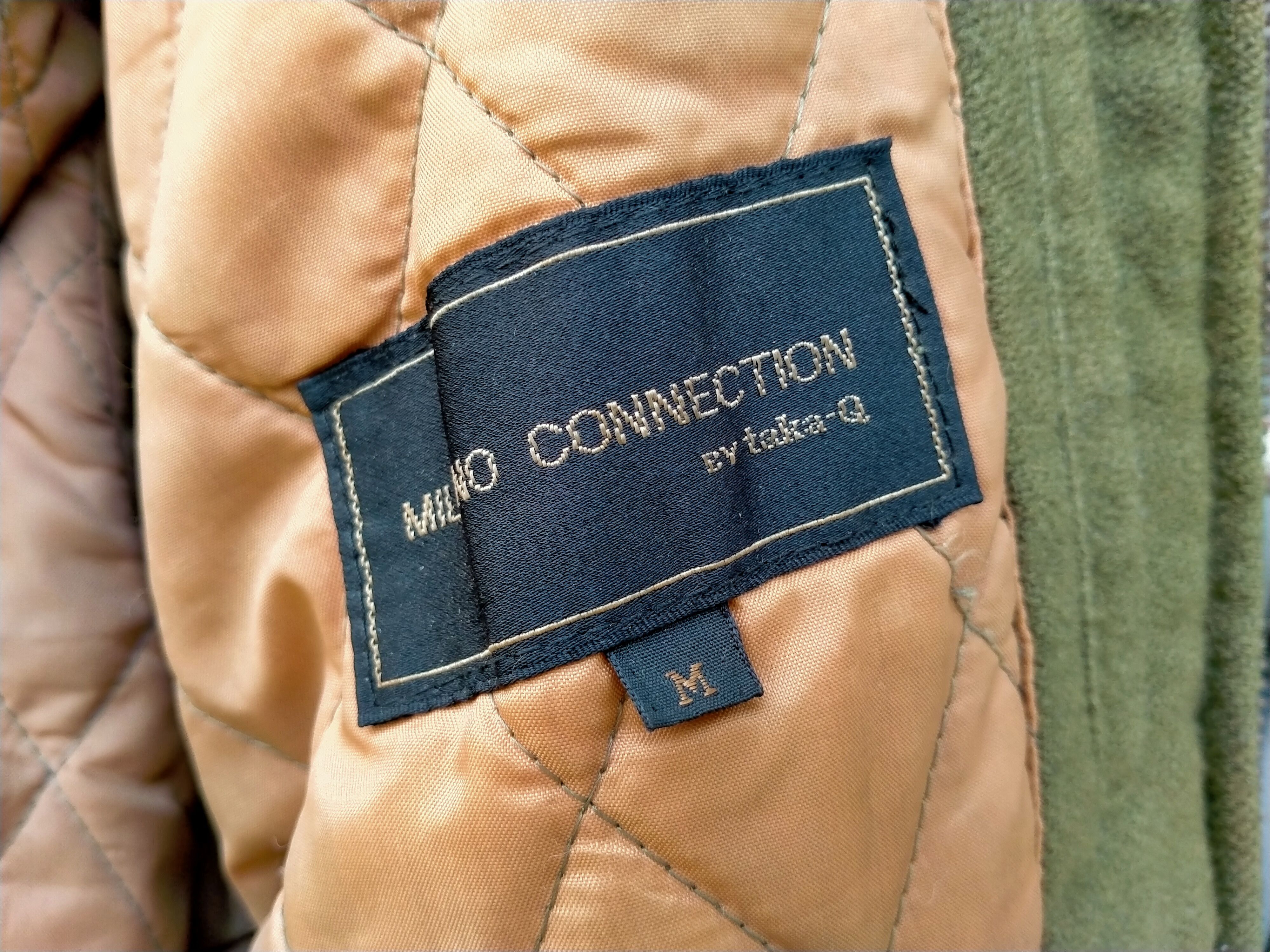 Vintage Distressed MILANO CONNECTION spellout varsity jacket Size US M / EU 48-50 / 2 - 10 Thumbnail