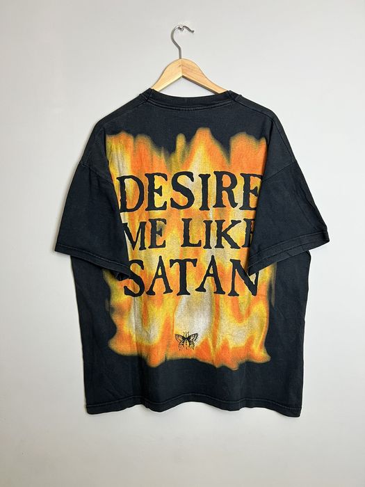 Vintage Rare Vintage 90s Cradle of Filth Desire Me Metal Band Tshirt ...