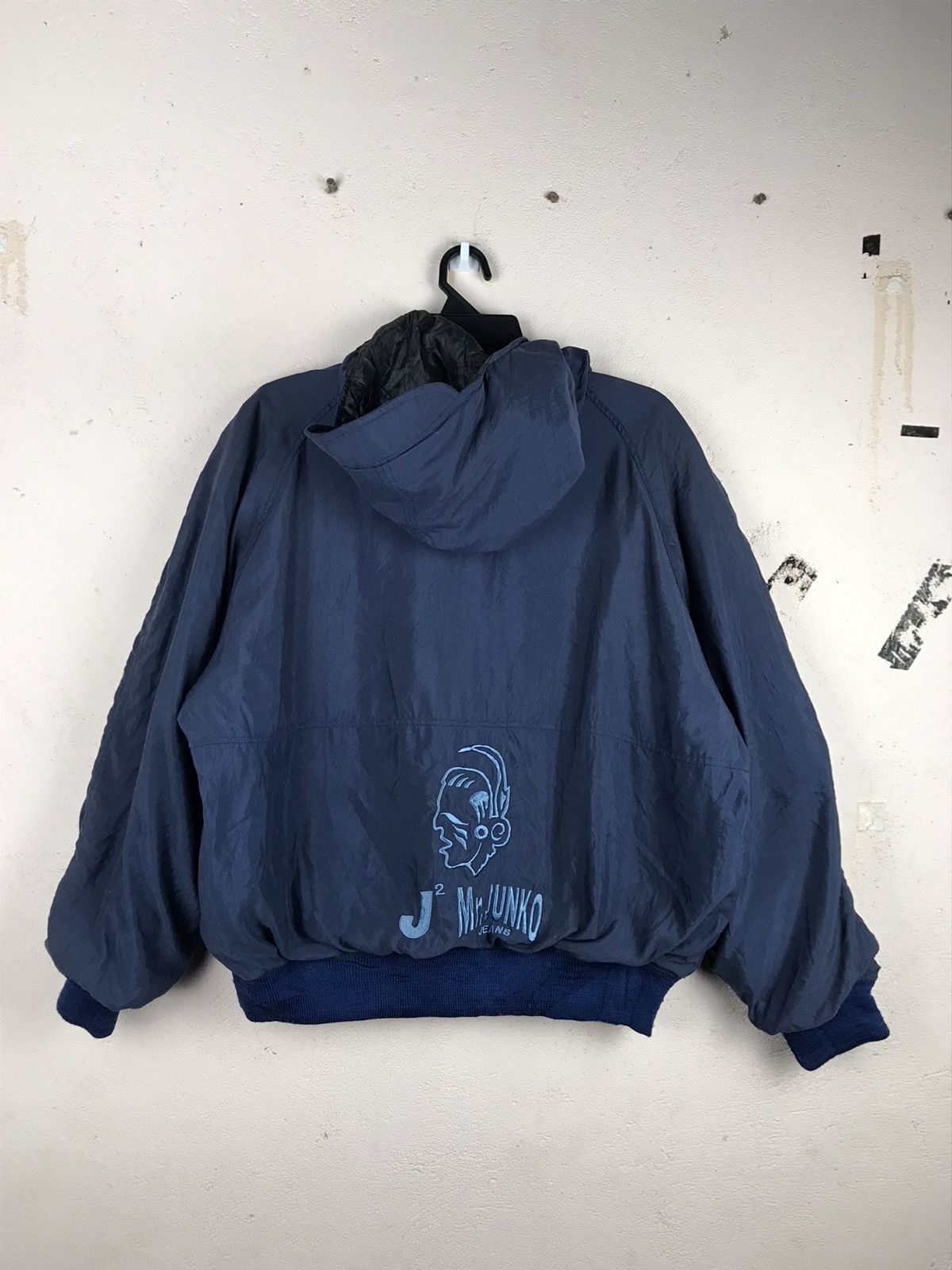 Junko Shimada bomber big logo vintage J2