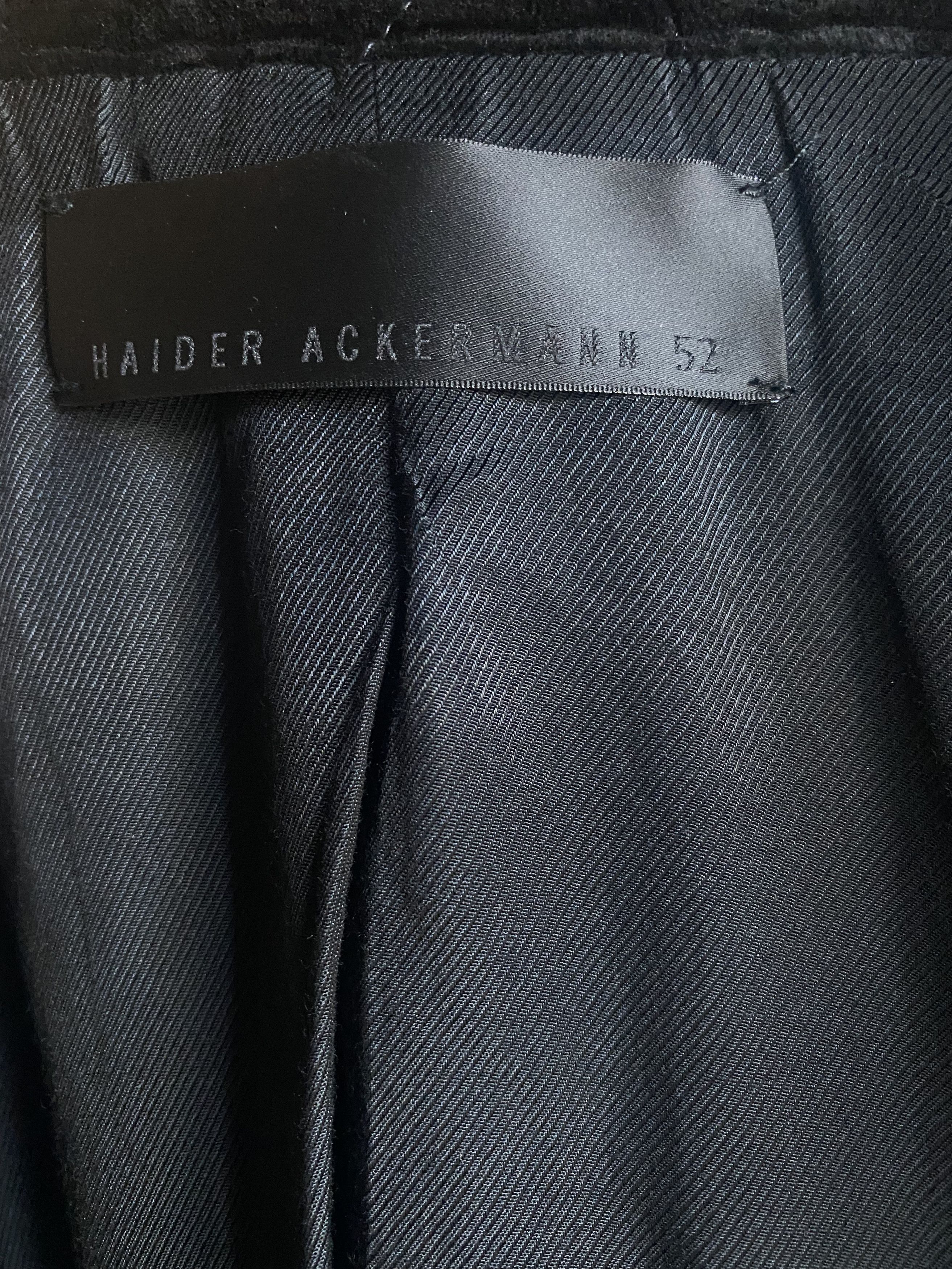 Haider Ackermann Double Layered Haider Jacket size 52 Size US L / EU 52-54 / 3 - 7 Thumbnail