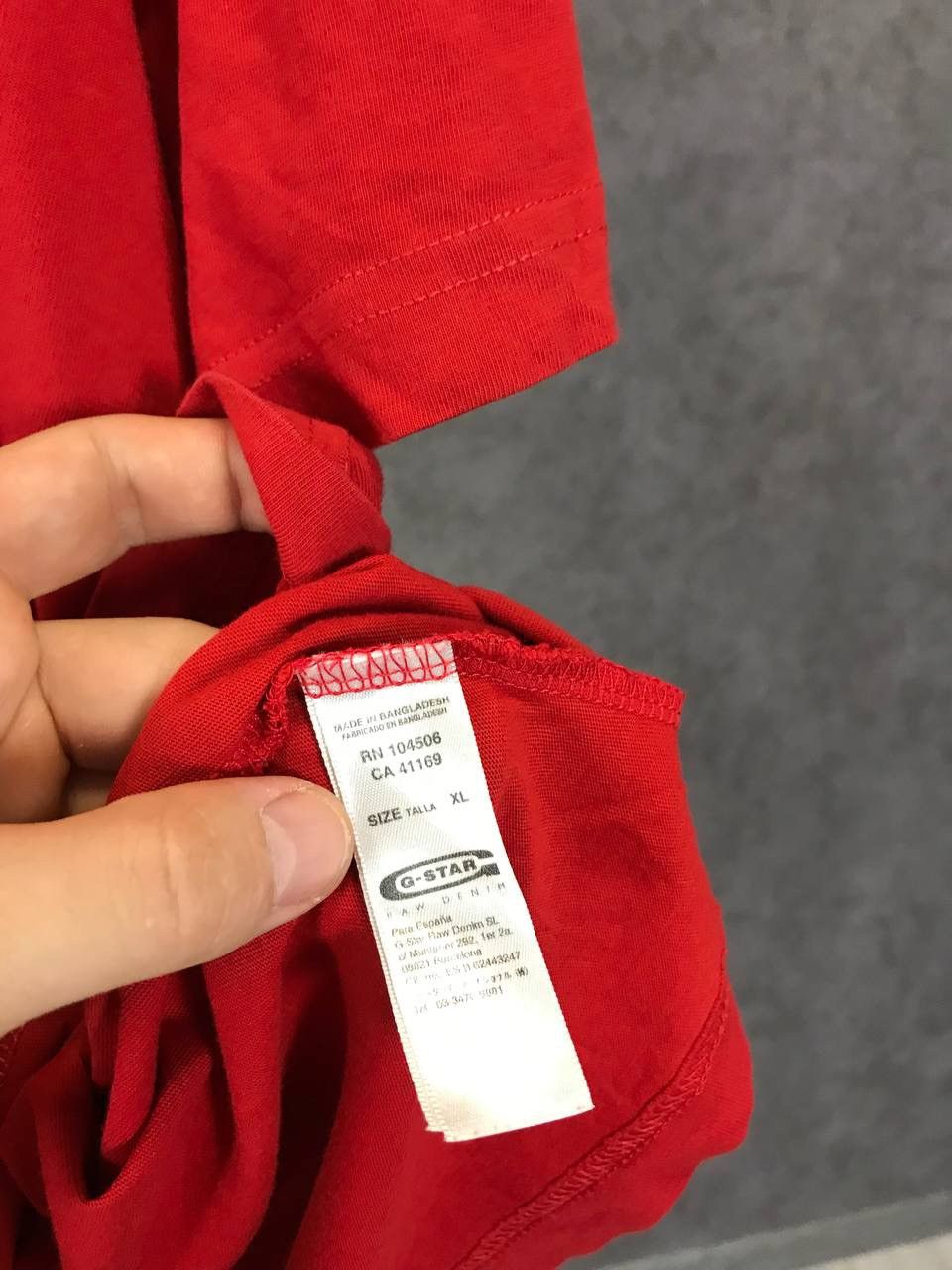 G-Star G Star Raw big center logo tee Size US XL / EU 56 / 4 - 6 Thumbnail