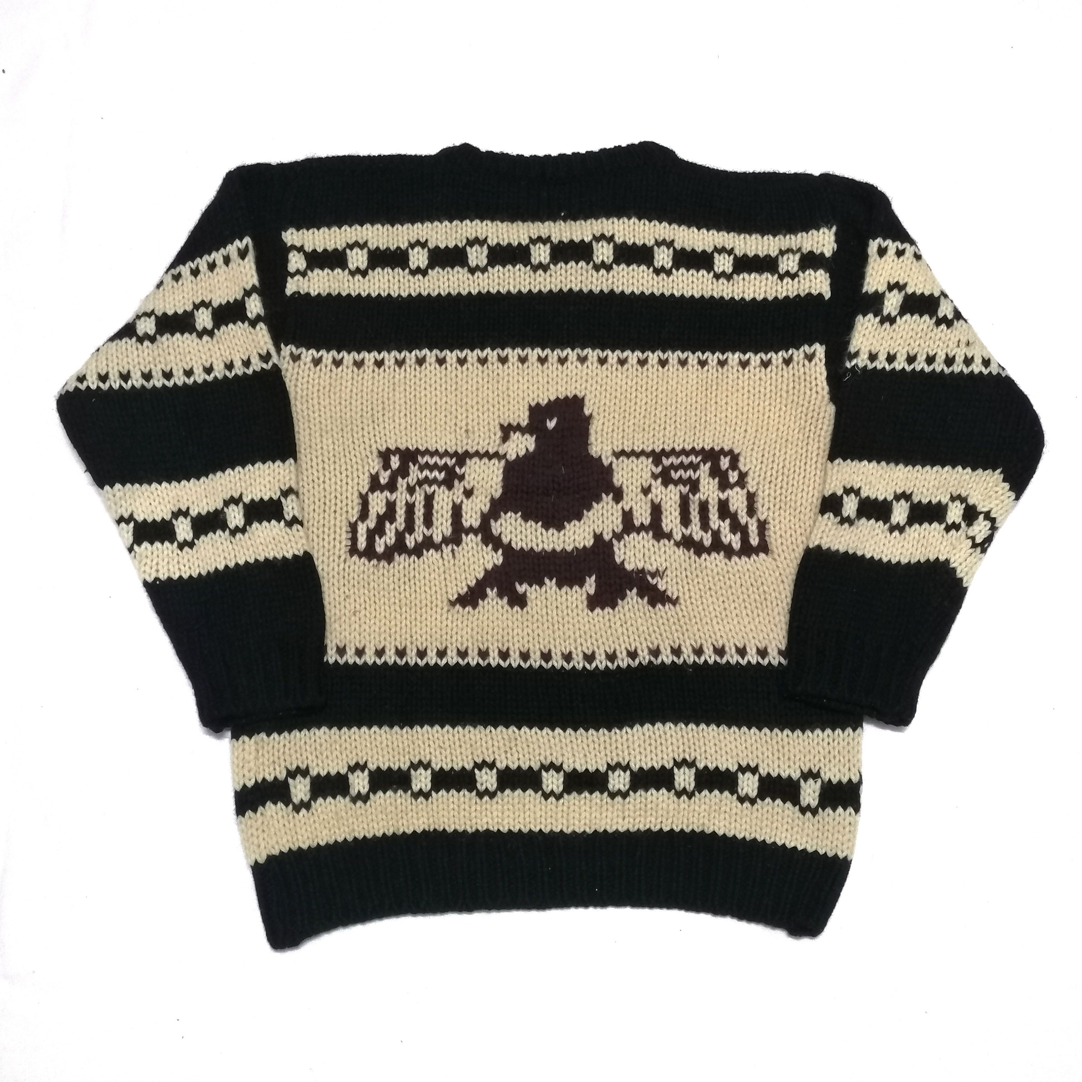 Handmade × Vintage 🔥Vintage thunderbird handmade knitwear crewneck Size US M / EU 48-50 / 2 - 2 Thumbnail
