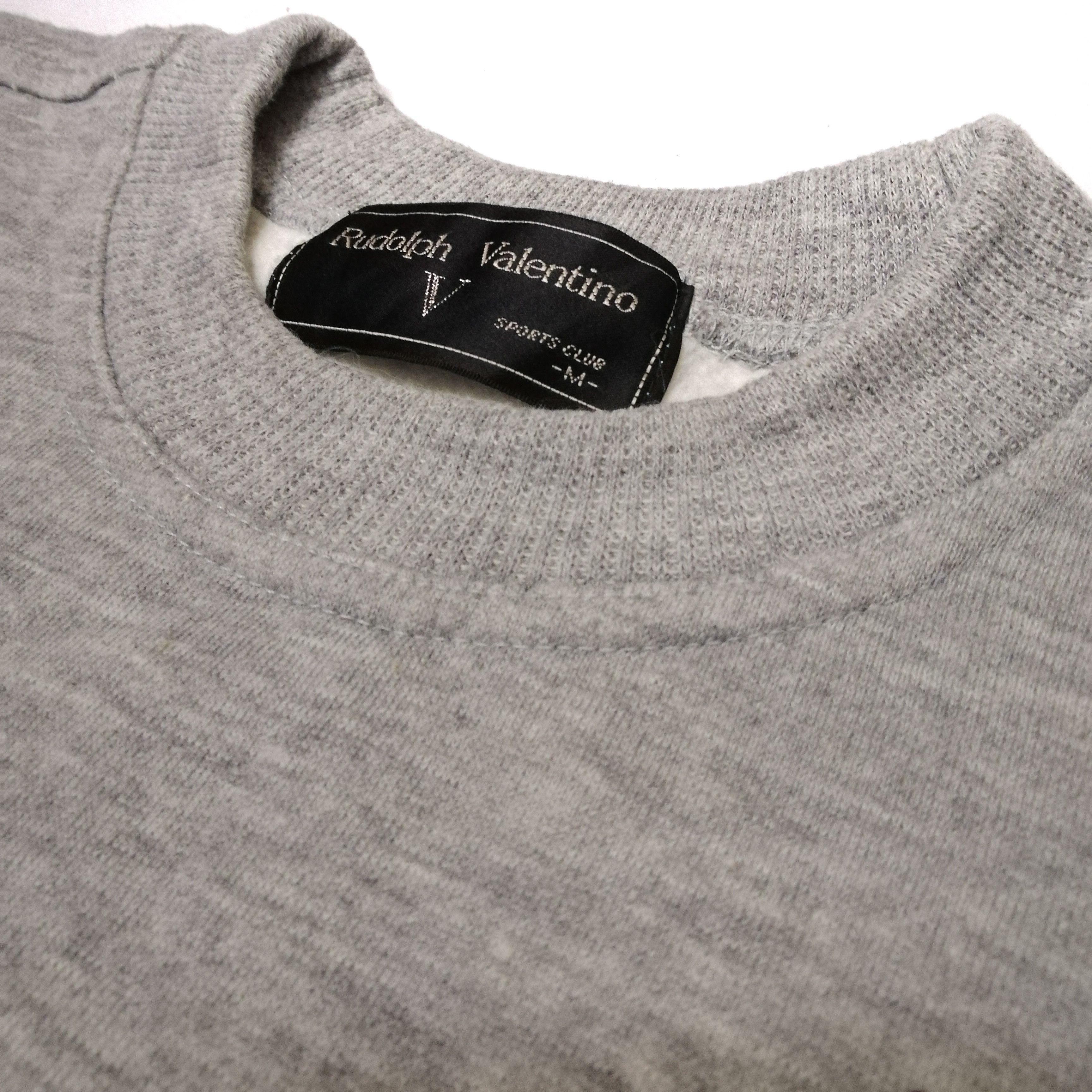 Valentino × Vintage Vintage 90s Rudolph Valentino sports club sweatshirt Size US M / EU 48-50 / 2 - 3 Thumbnail