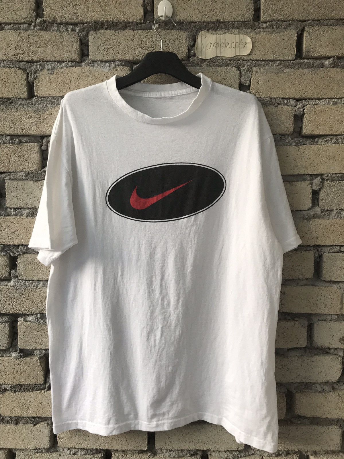 Nike × Vintage Vintage 90’s Nike Swoosh Sportwear Streetwear Size US XL / EU 56 / 4 - 1 Thumbnail