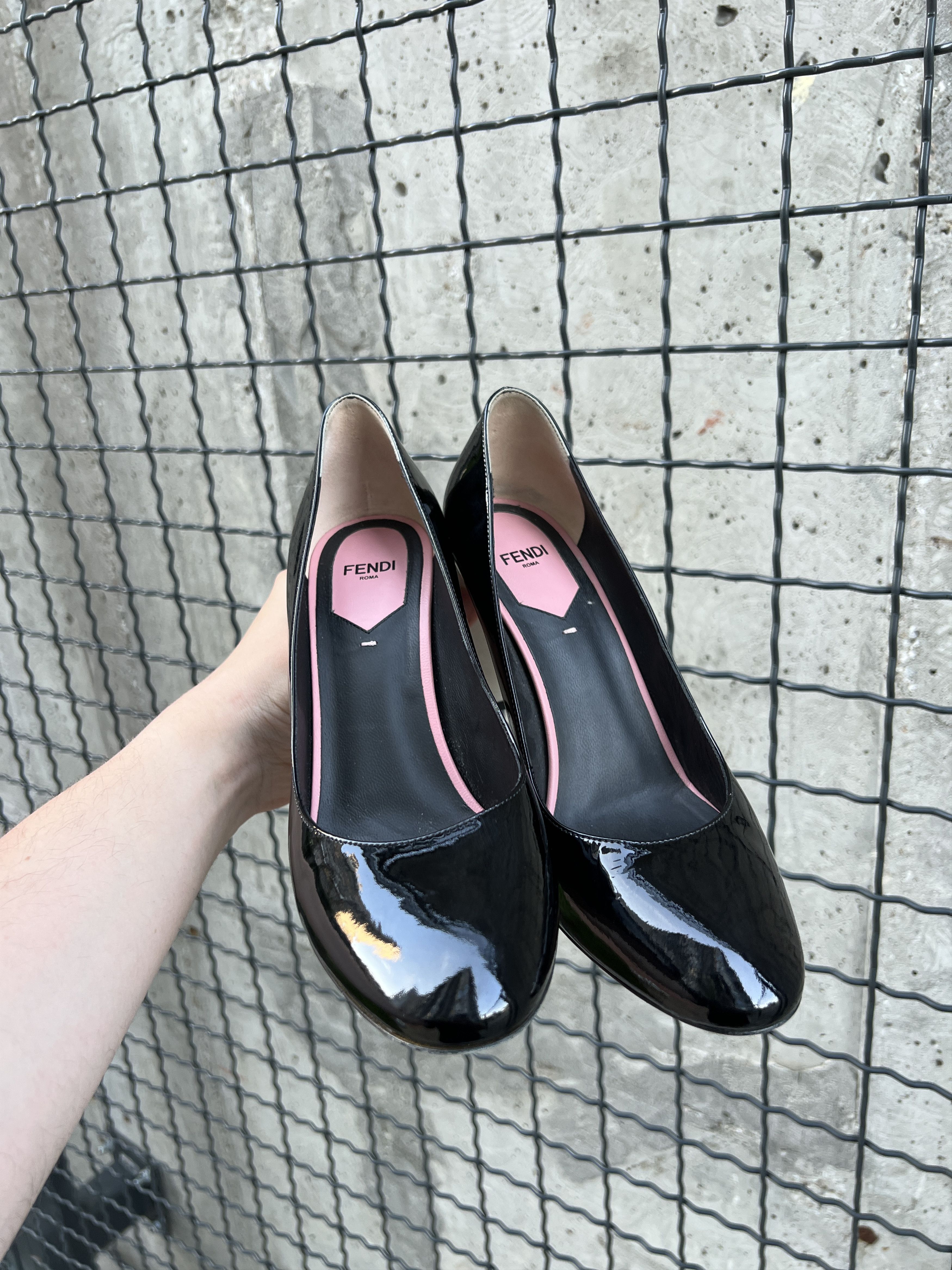Fendi Fendi Black Heels Size US 9 / IT 39 - 8 Thumbnail
