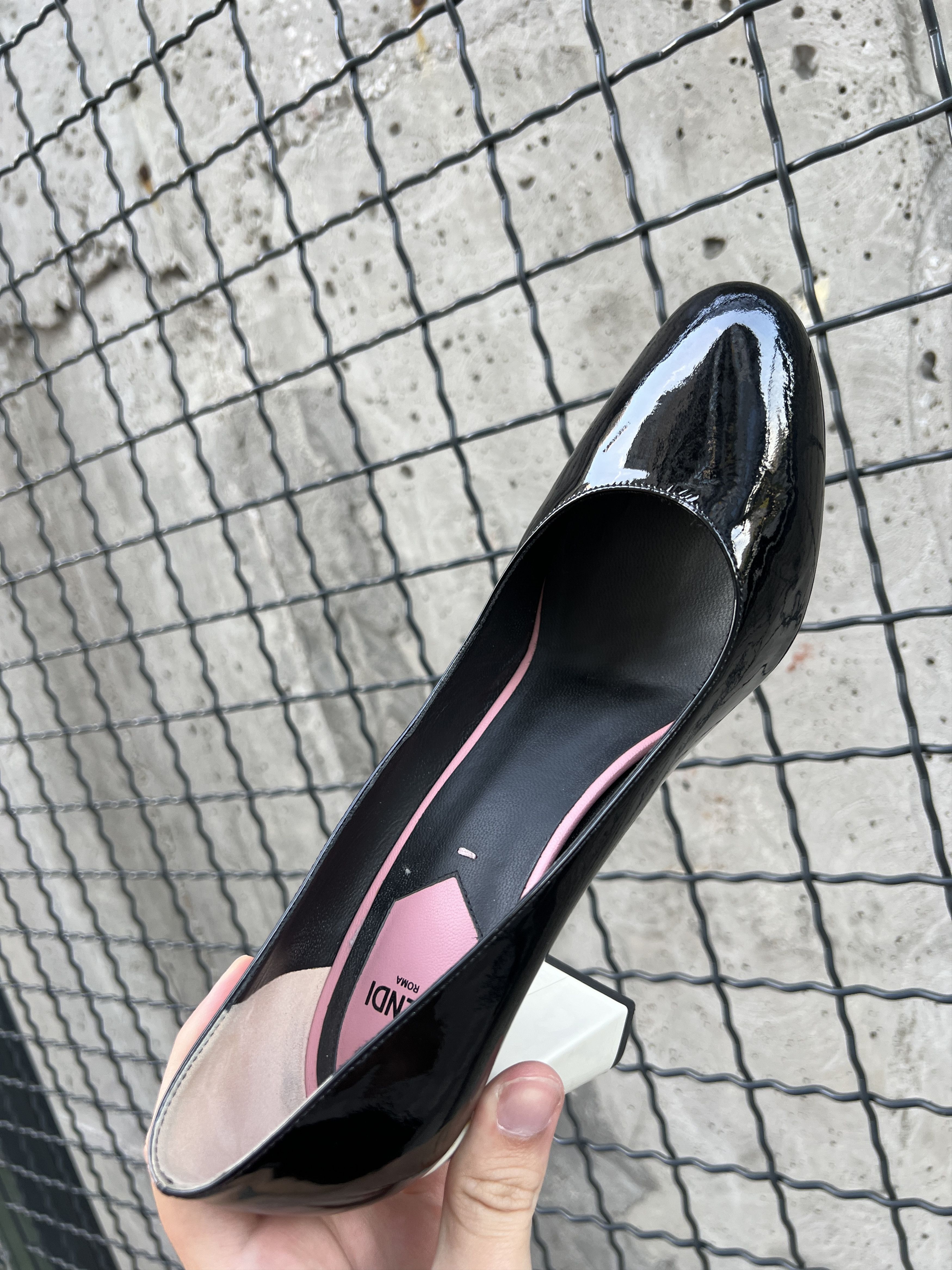 Fendi Fendi Black Heels Size US 9 / IT 39 - 13 Thumbnail