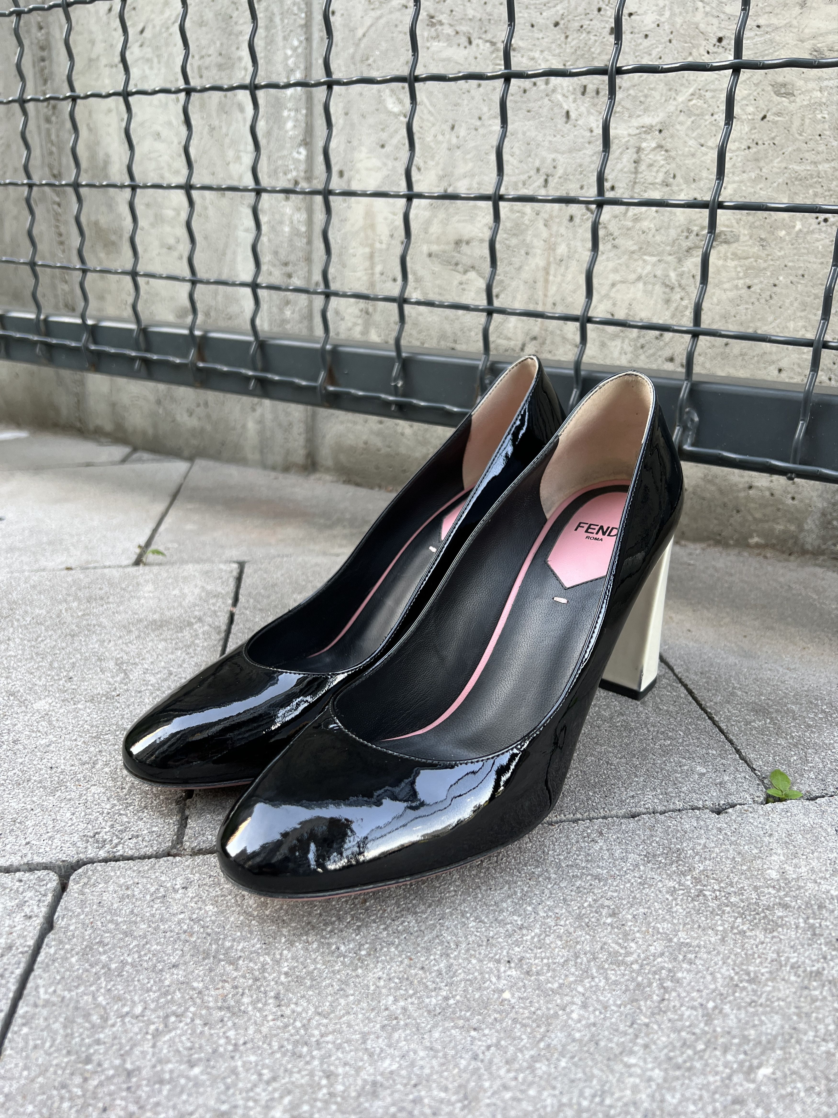 Fendi Black Heels